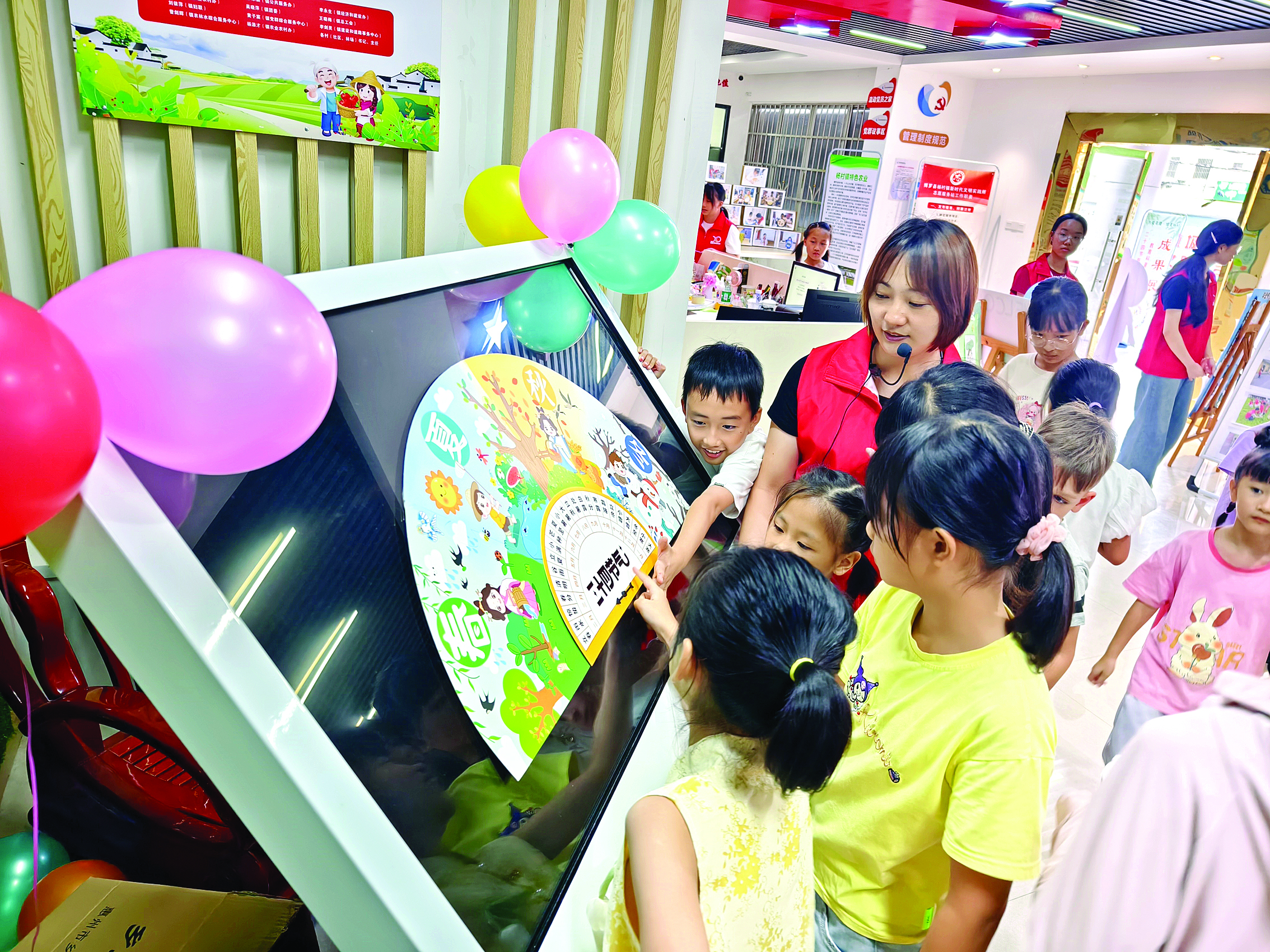     孩子们在参加暑期活动。本组图片 博罗县文明工作事务中心提供