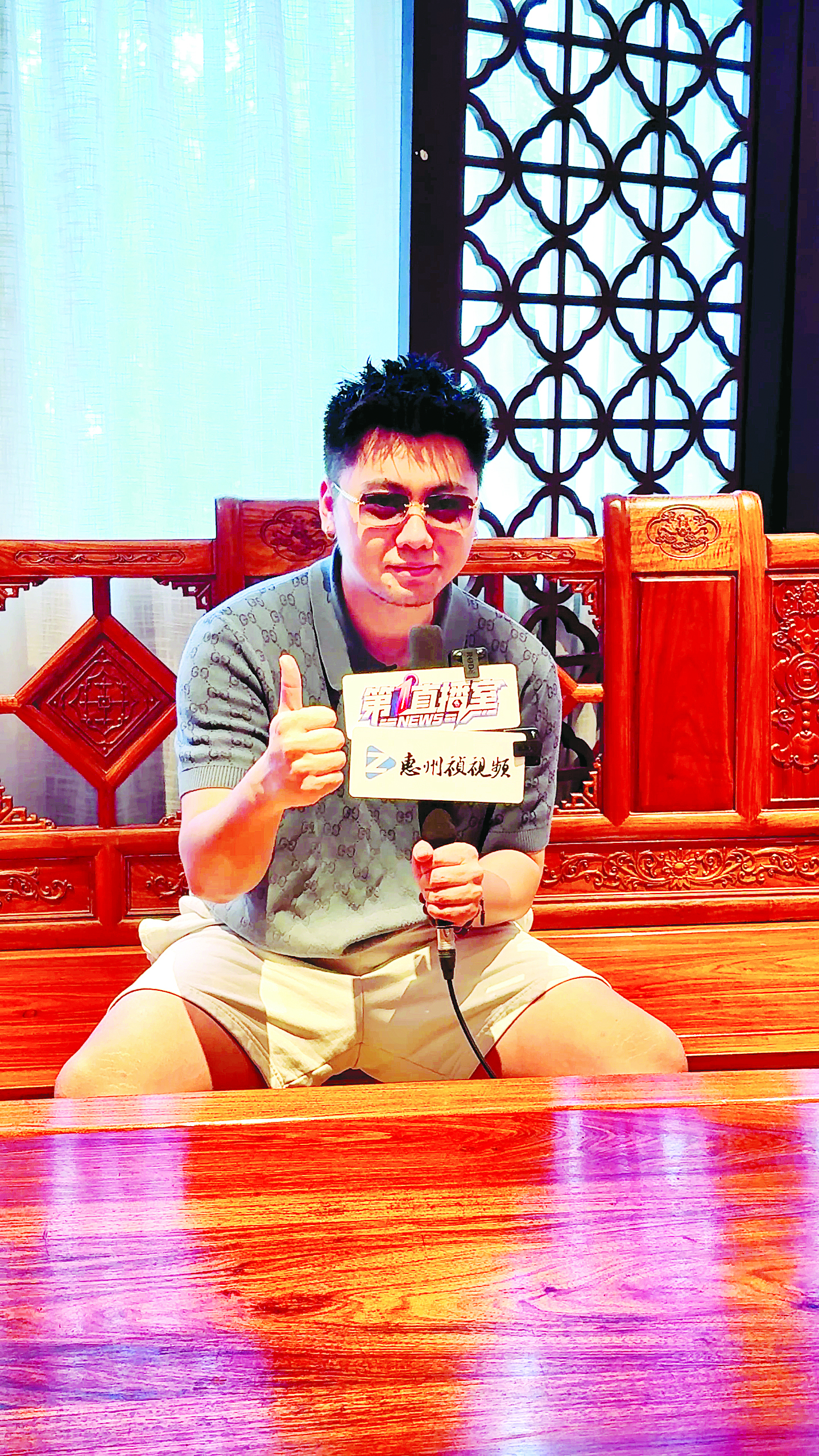     揽佬。惠州日报记者王尉轩 摄