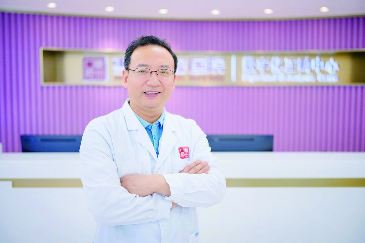     惠口数字化正畸中心主任林和平。    惠州日报记者周楠 摄