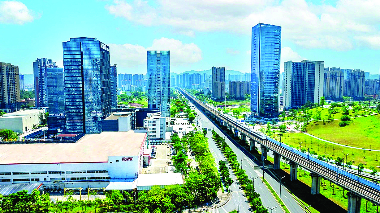     惠环街道城市面貌焕然一新。