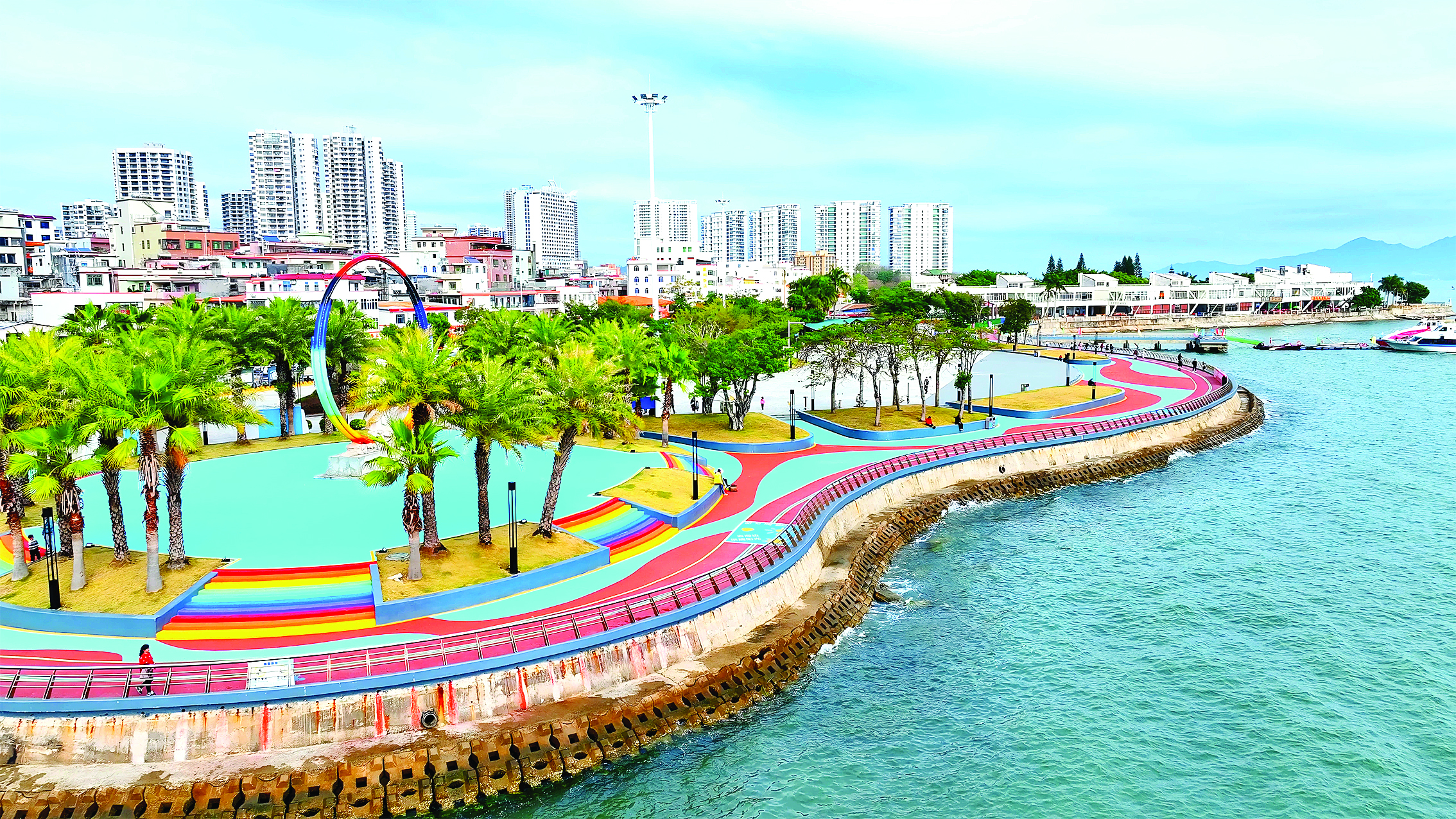     海韵广场。 惠州日报记者匡湘鄂 摄