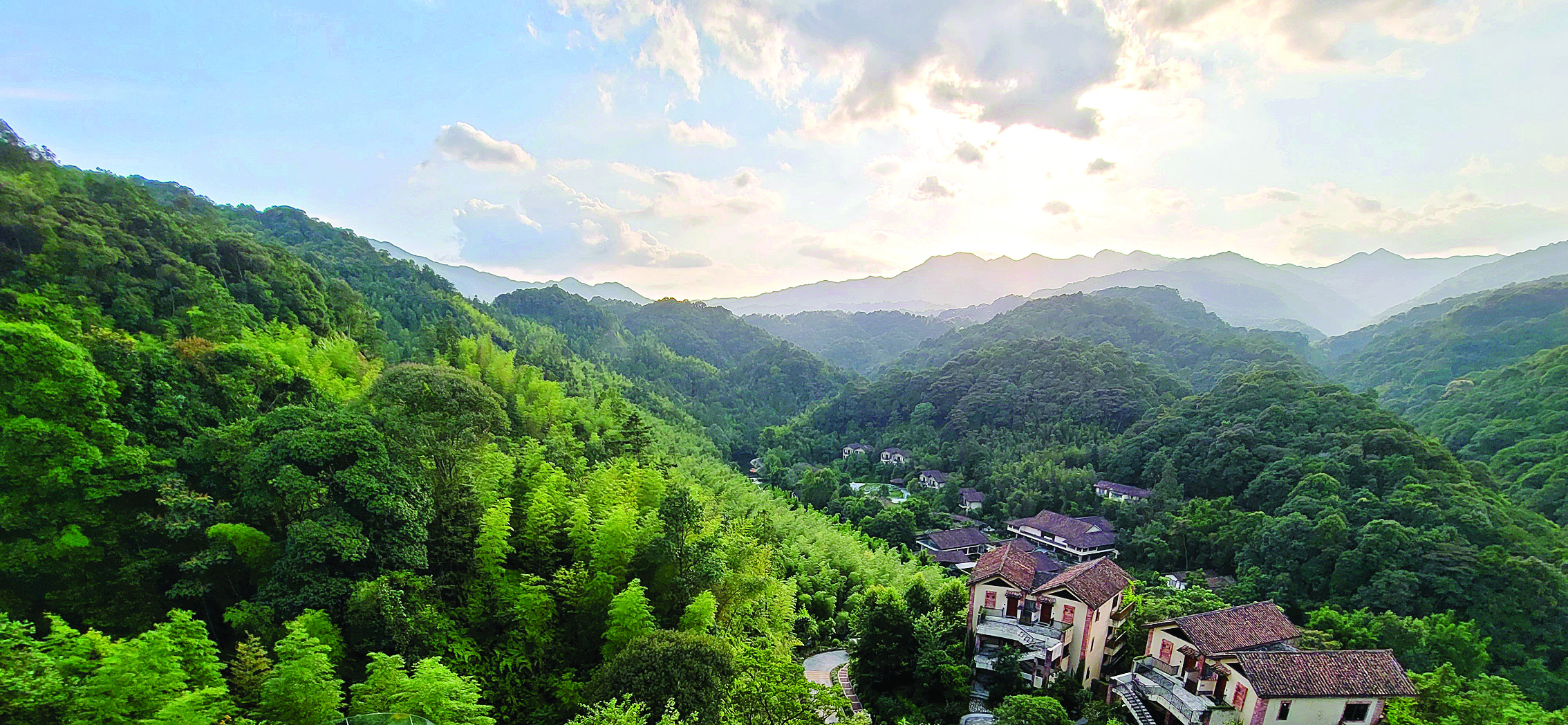     南昆山风景优美。惠州日报记者汤渝杭 摄