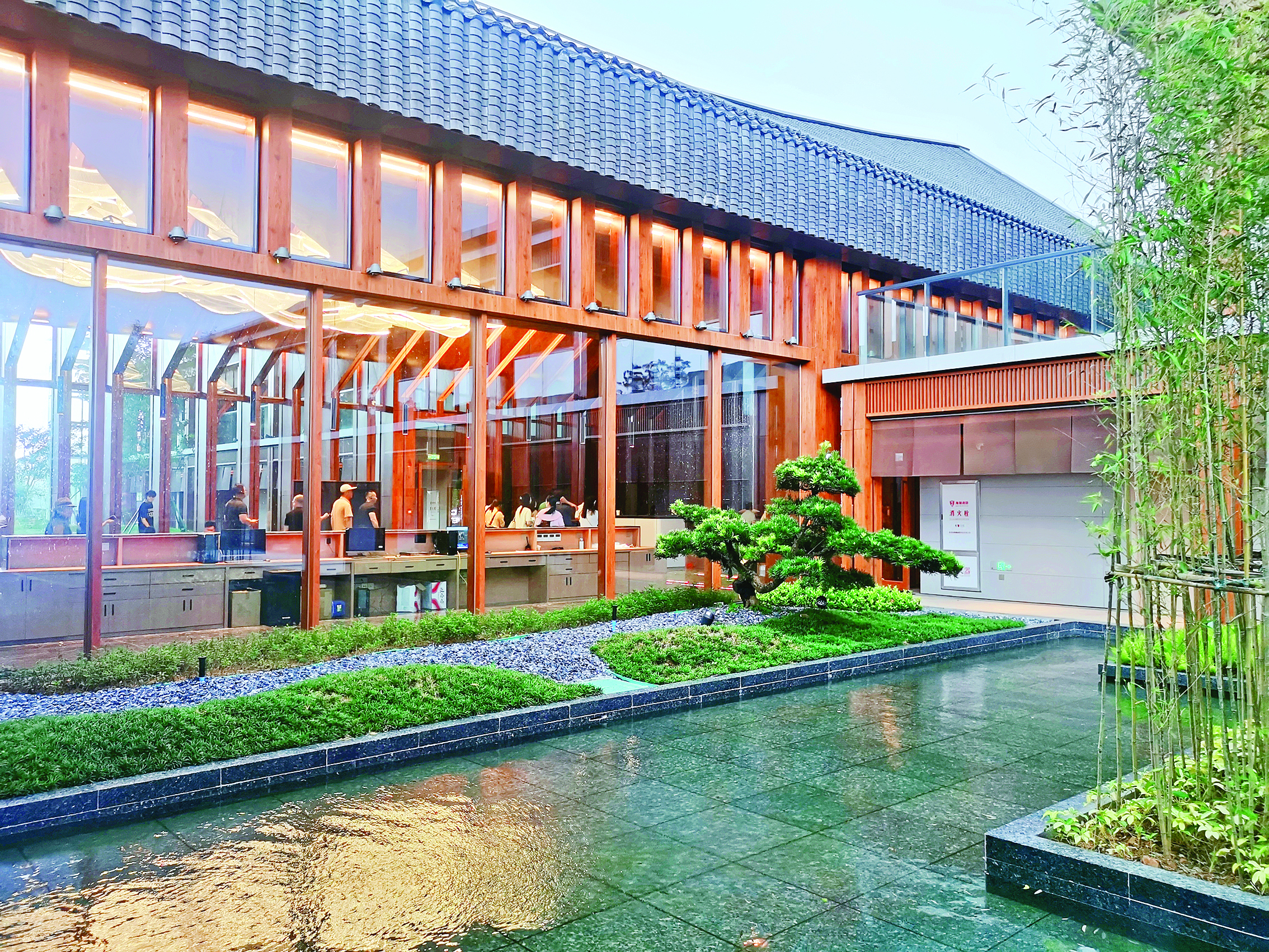     即将开业的过云山居民宿。本组图片 惠州日报记者朱丽婷 摄