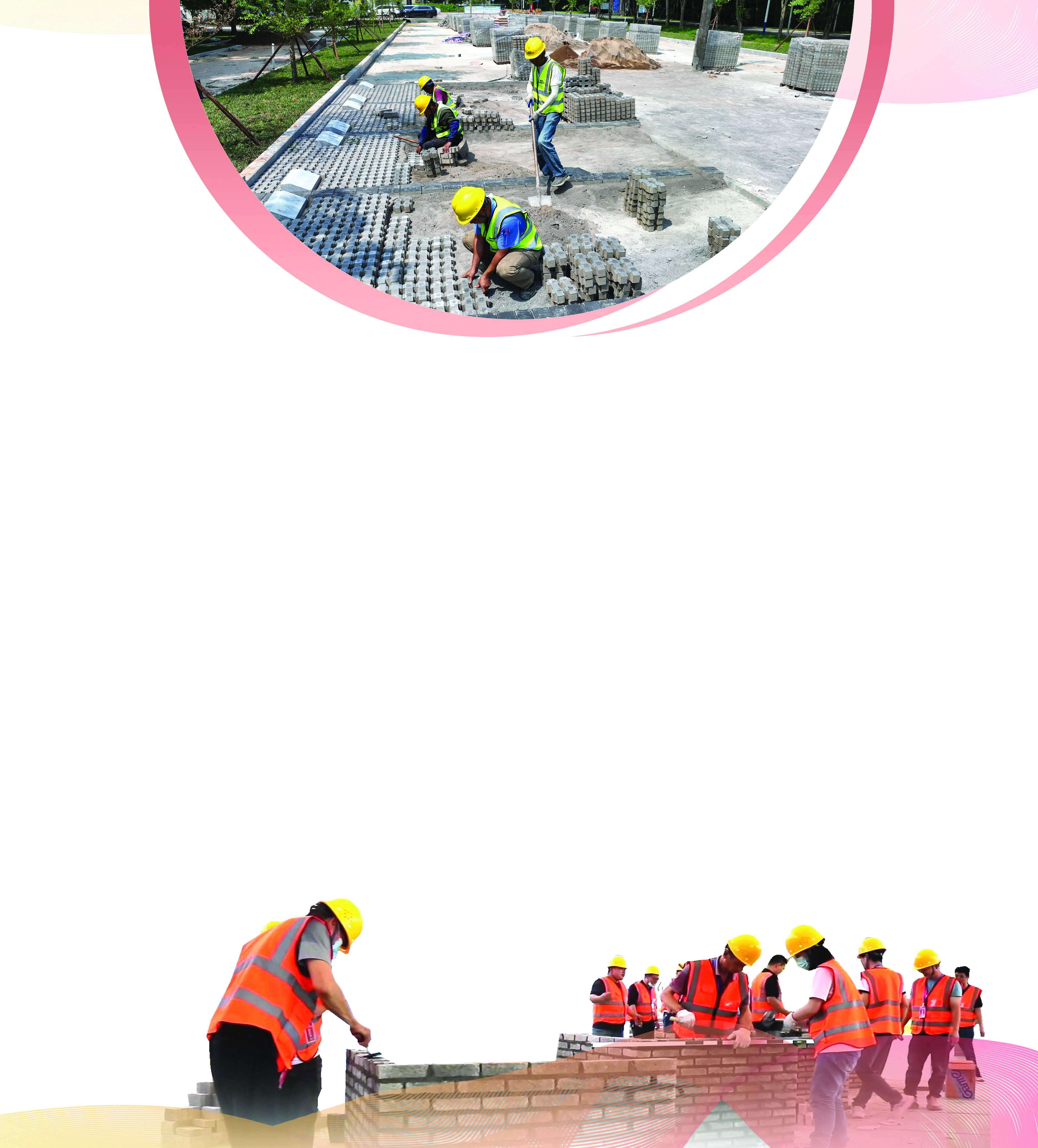     图一 博罗县的乡村建设工匠在横河镇郭前村建设停车场。    图二 2025年5月，工匠们参加惠州乡村建设工匠技能培训班实操训练。    本组图片 惠州日报记者钟畅新 摄
