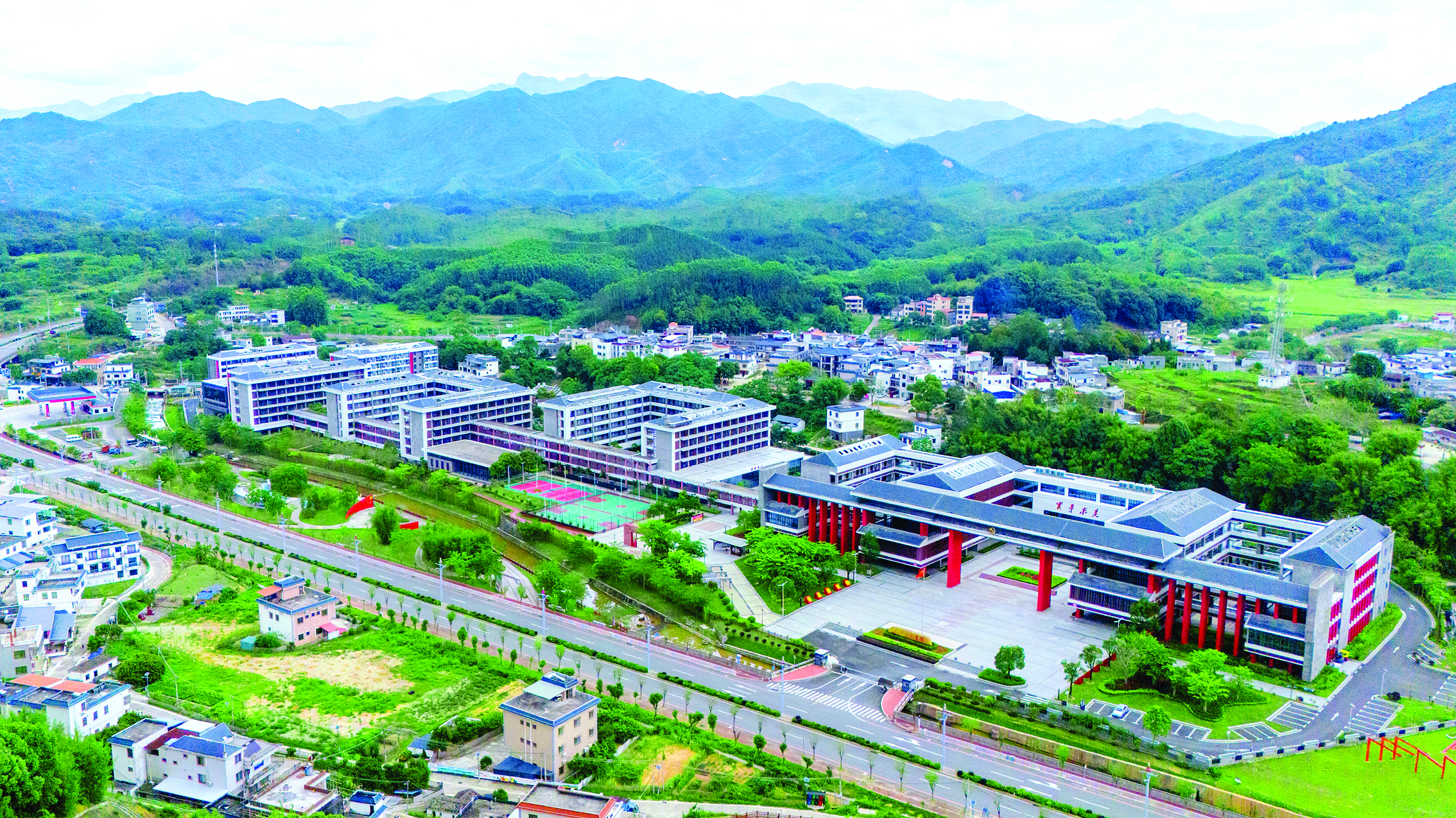     广东东江干部学院概貌。图片来源：广东东江干部学院