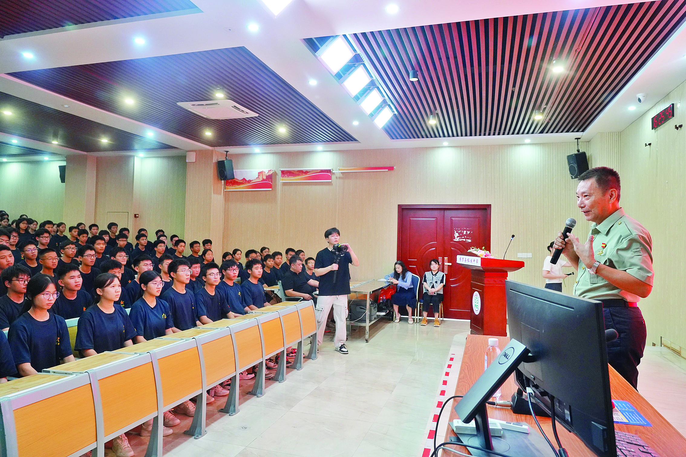     宣讲现场。惠州日报记者朱金赞 摄