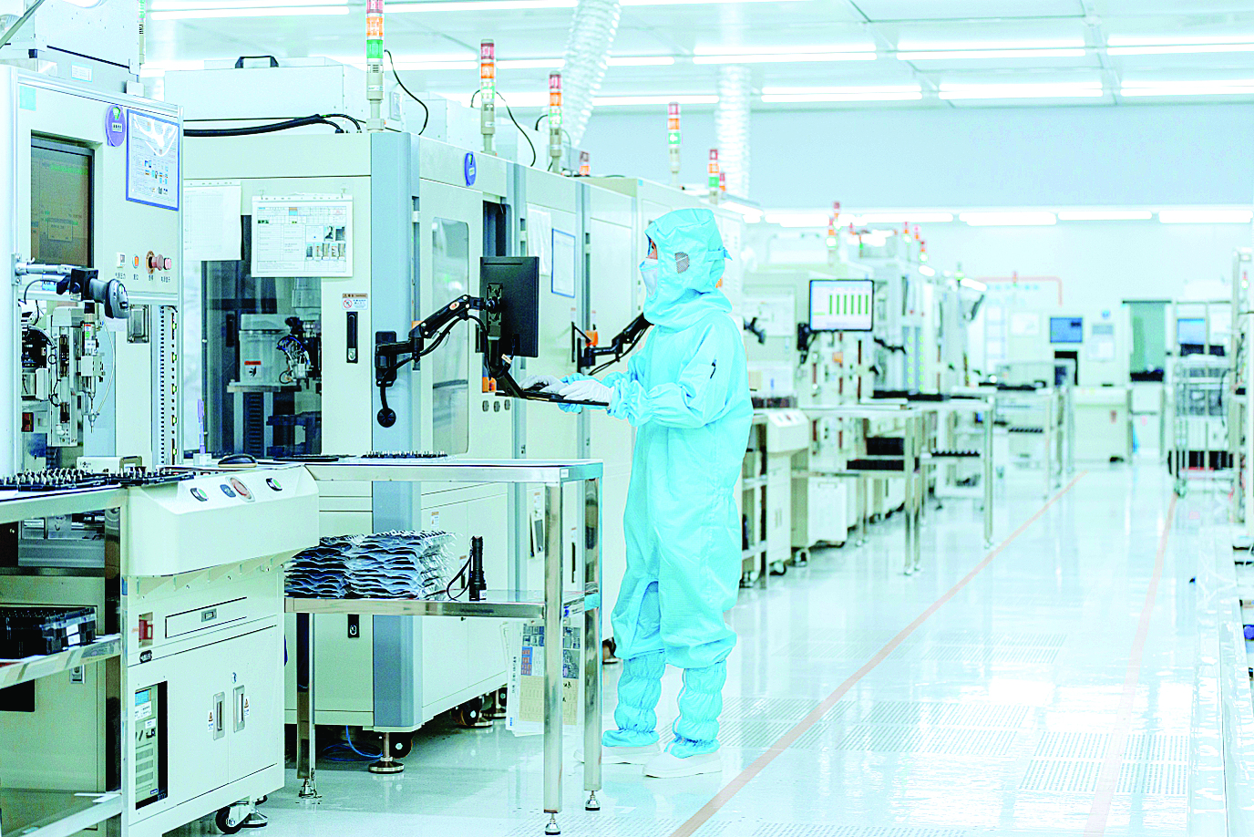     德赛西威智能制造车间。