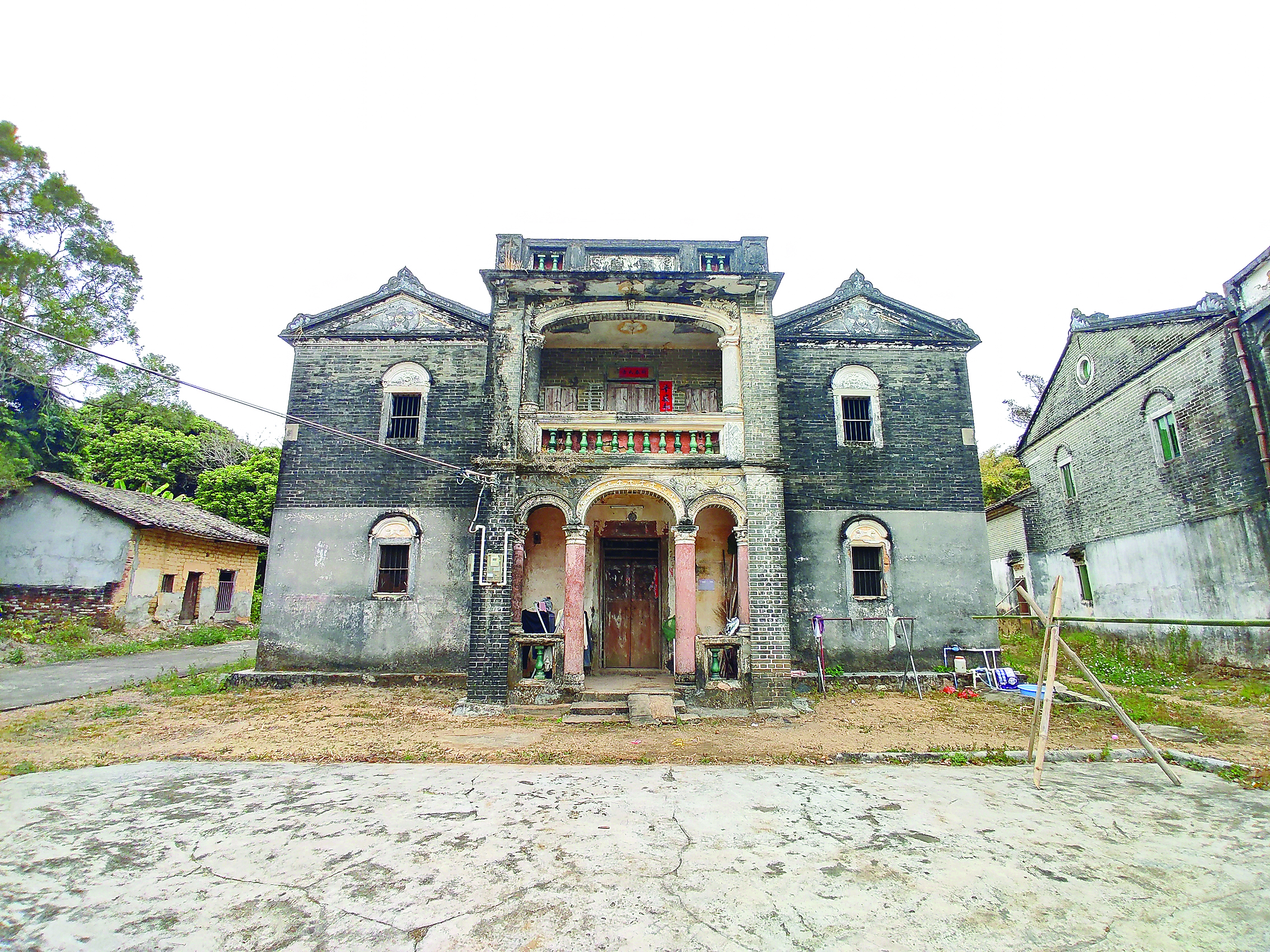     惠城区横沥镇蔗埔村愚庐。惠州日报记者侯县军 摄