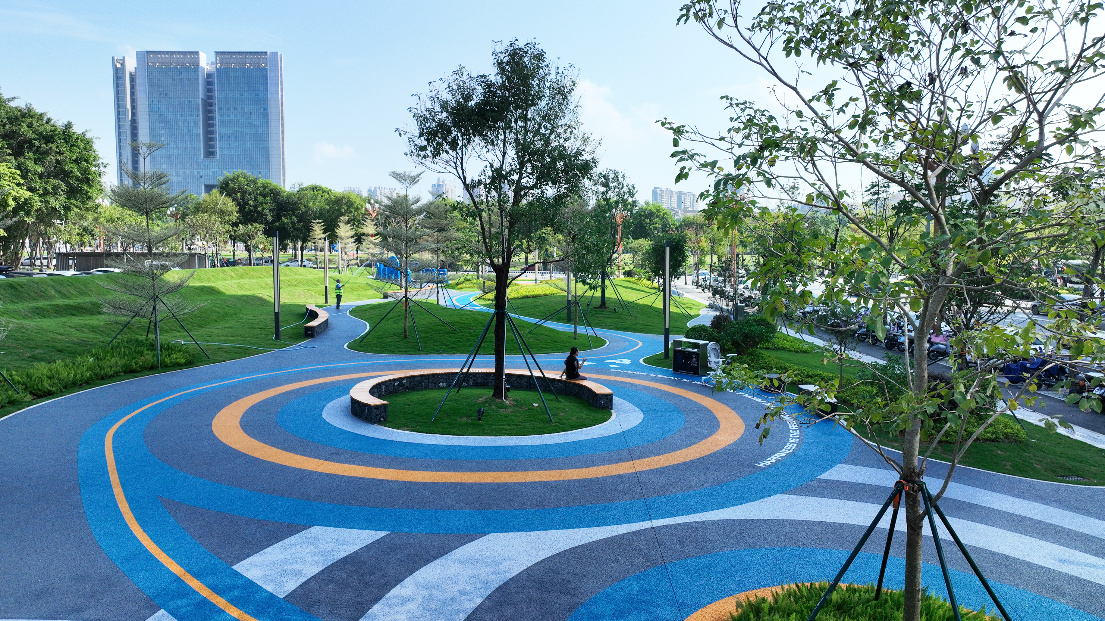 <p>    云博园经过两个月高效改造，如今已成为惠州市民争相打卡的“网红口袋公园”。</p>