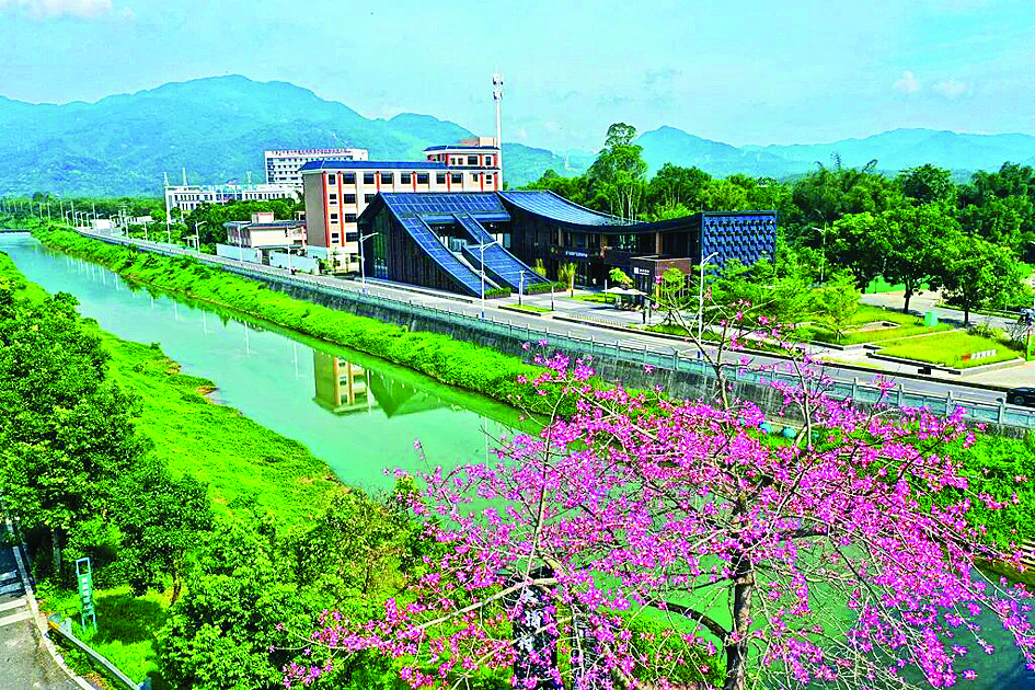     永汉河驿站。惠州日报记者黄宇翔 通讯员龙门宣 摄