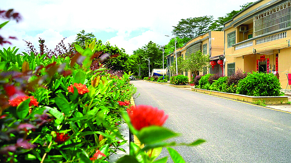     美丽整洁的溪联村。