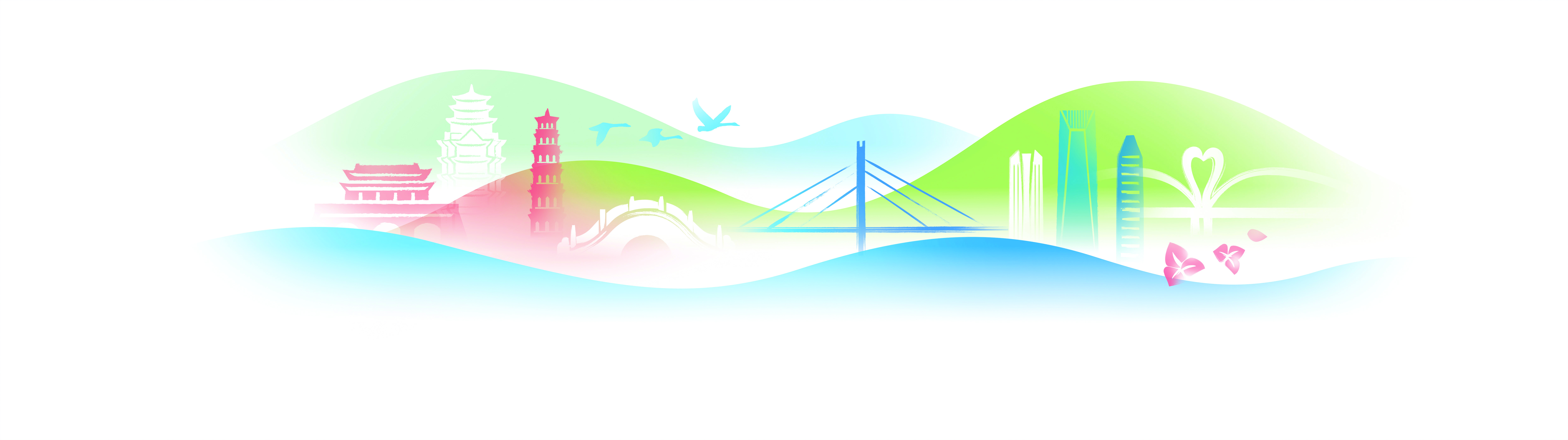     惠州城市品牌标识主视觉海报。图片来源于惠州城市品牌形象标识系统