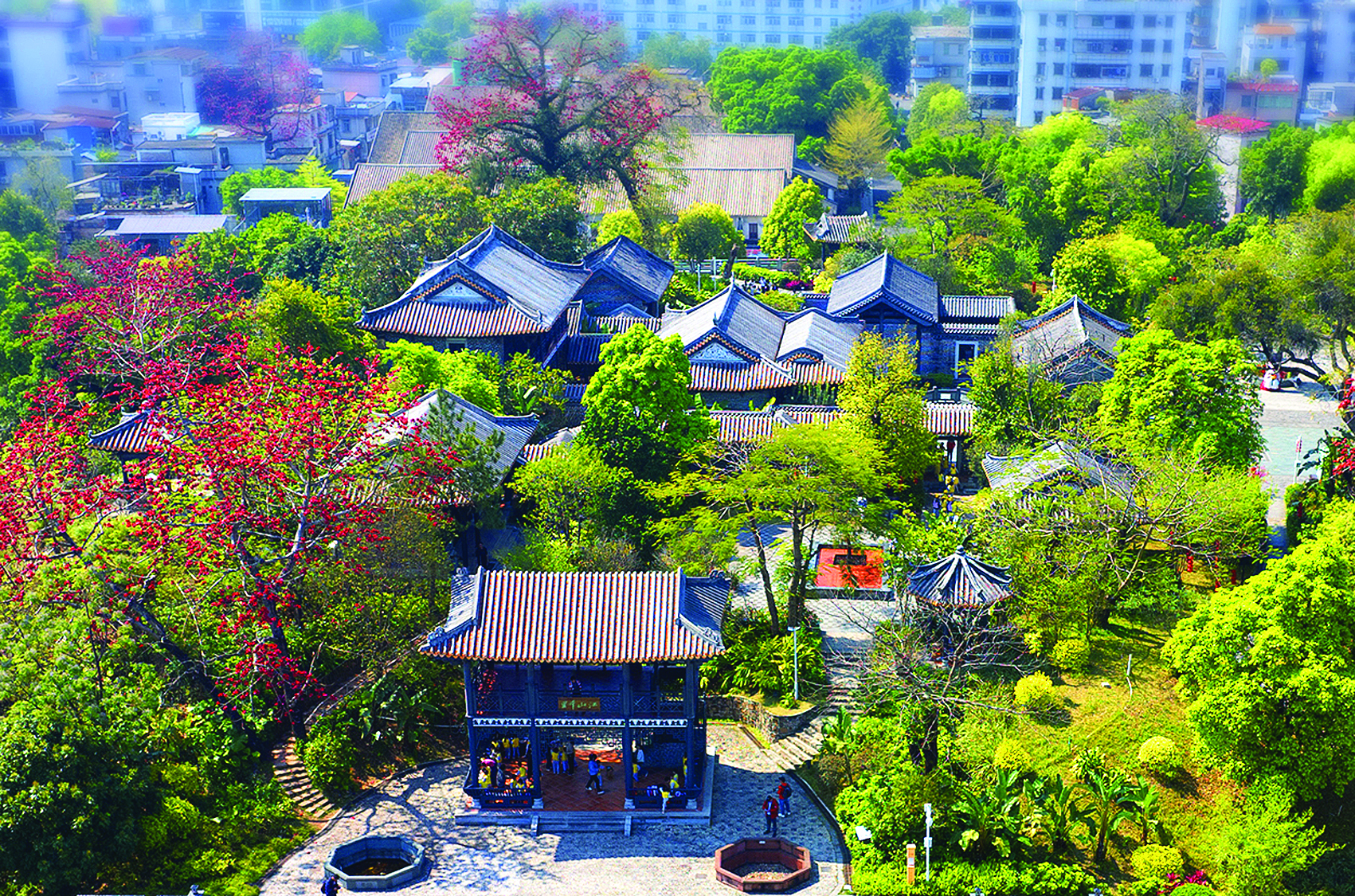     2022年以来，我市推动190余处历史建筑维护修缮。这是惠州苏东坡祠。（资料图片） 惠州东江图片社供图