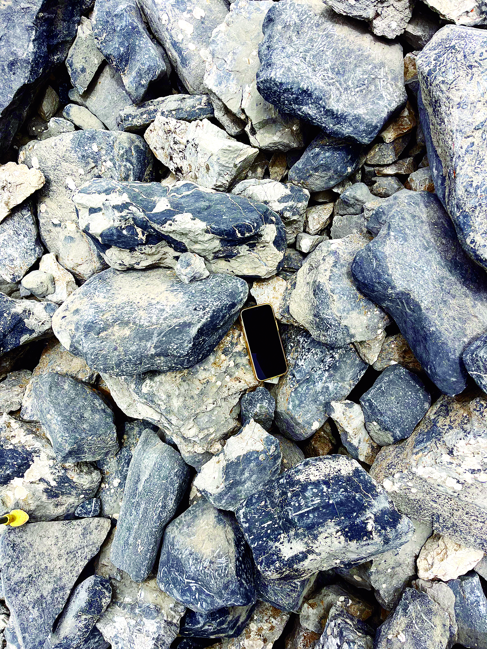     手机在新疆乌孙古道被发现。