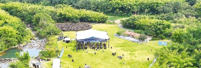     罗浮山下的博罗县长宁镇兰门民宿风景优美。惠州日报记者钟畅新 摄