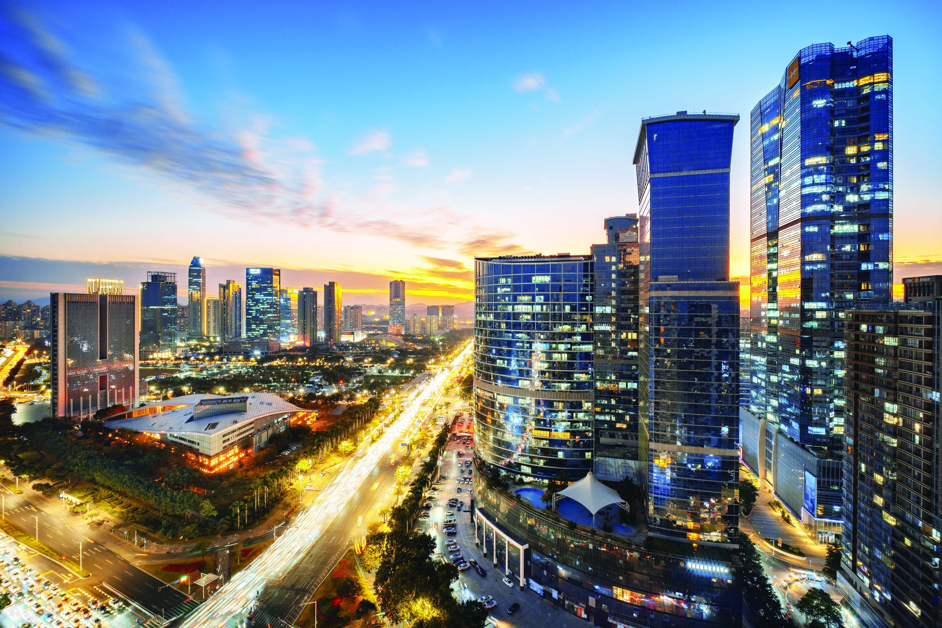     惠州市区夜景。惠州东江图片社供图