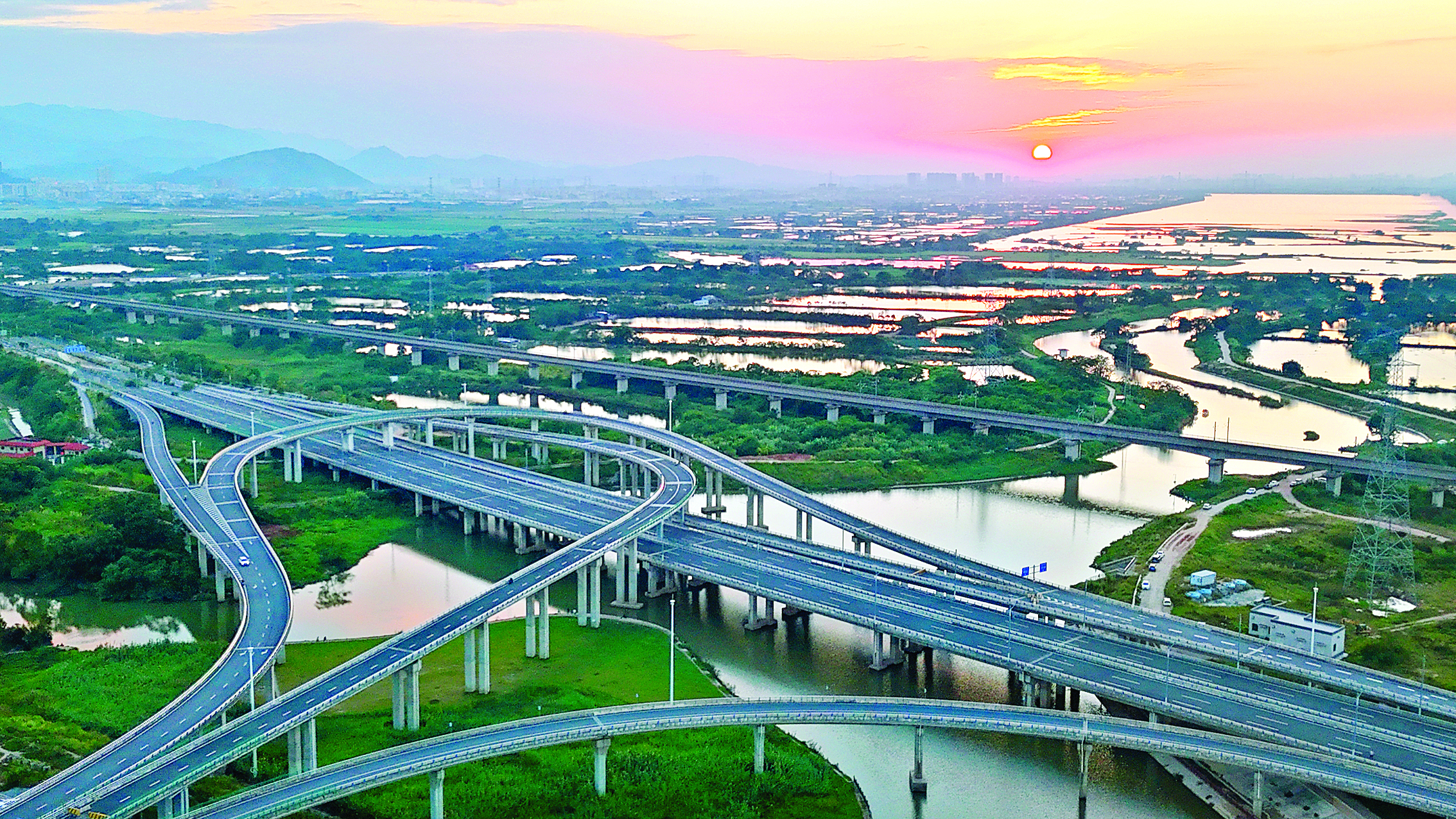     潼湖国家湿地公园风光旖旎。惠州日报记者王建桥 摄