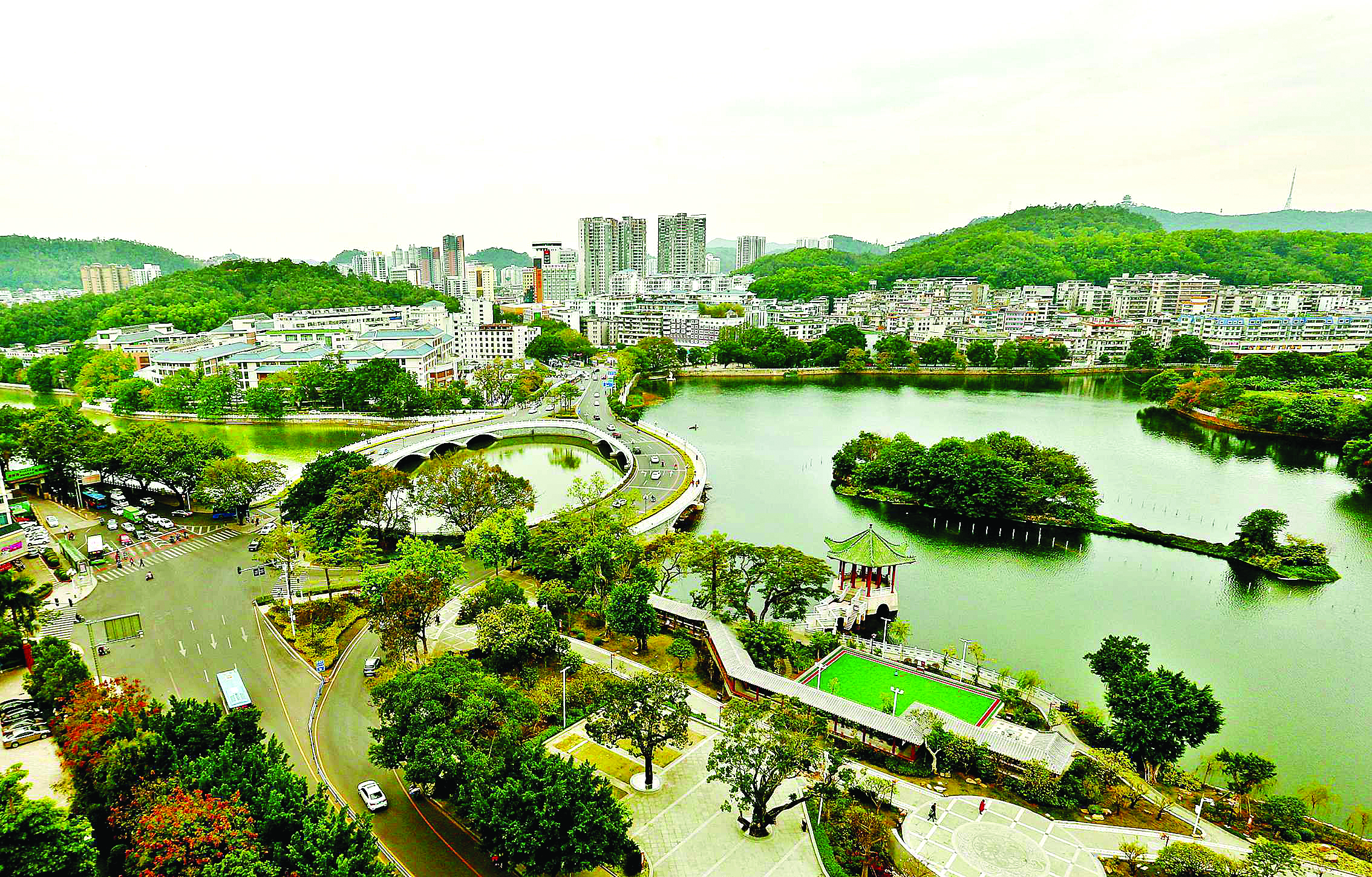     圆通桥。惠州东江图片社供图