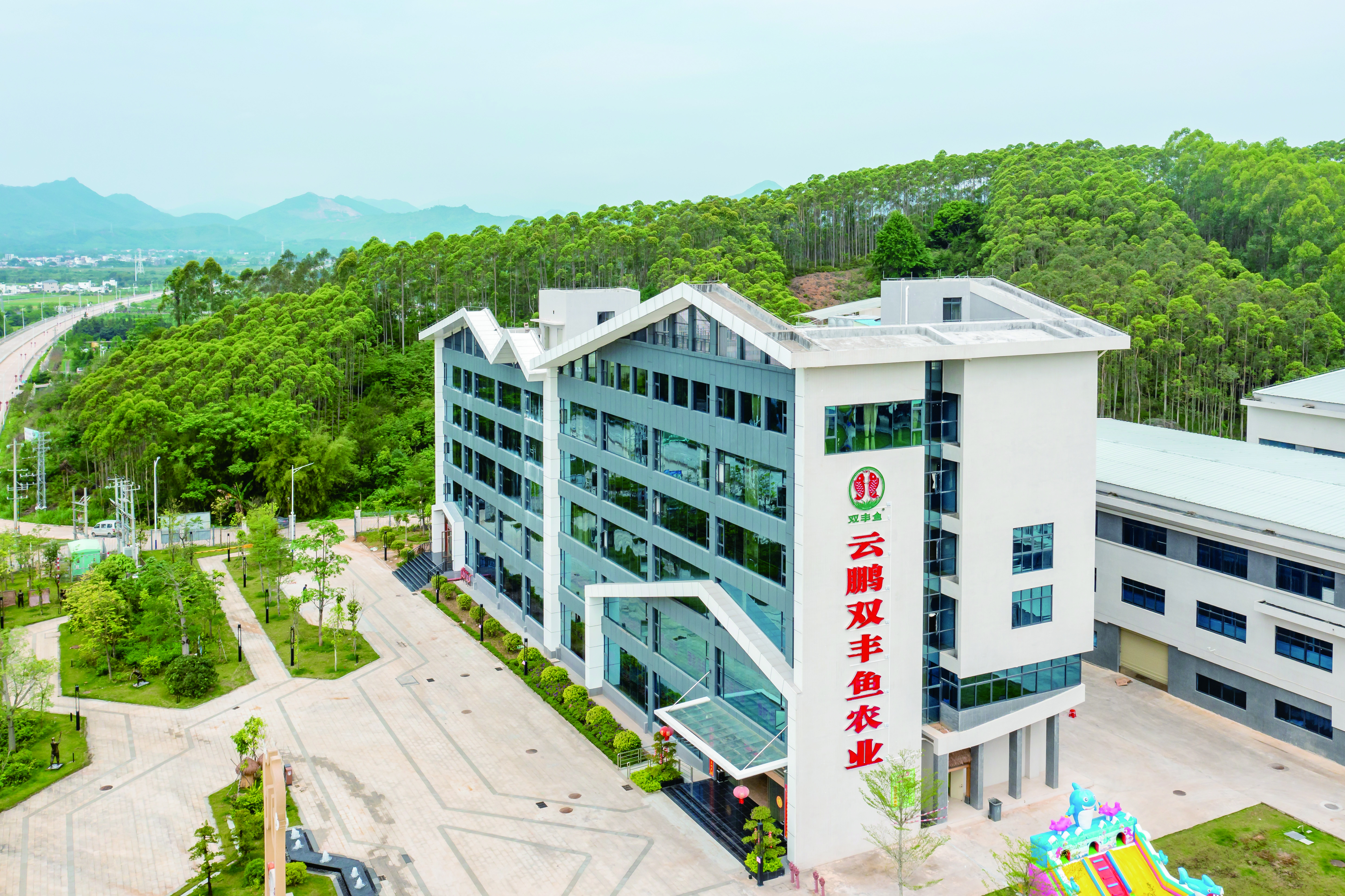     龙门县云鹏双丰鱼农业科技有限公司大楼。