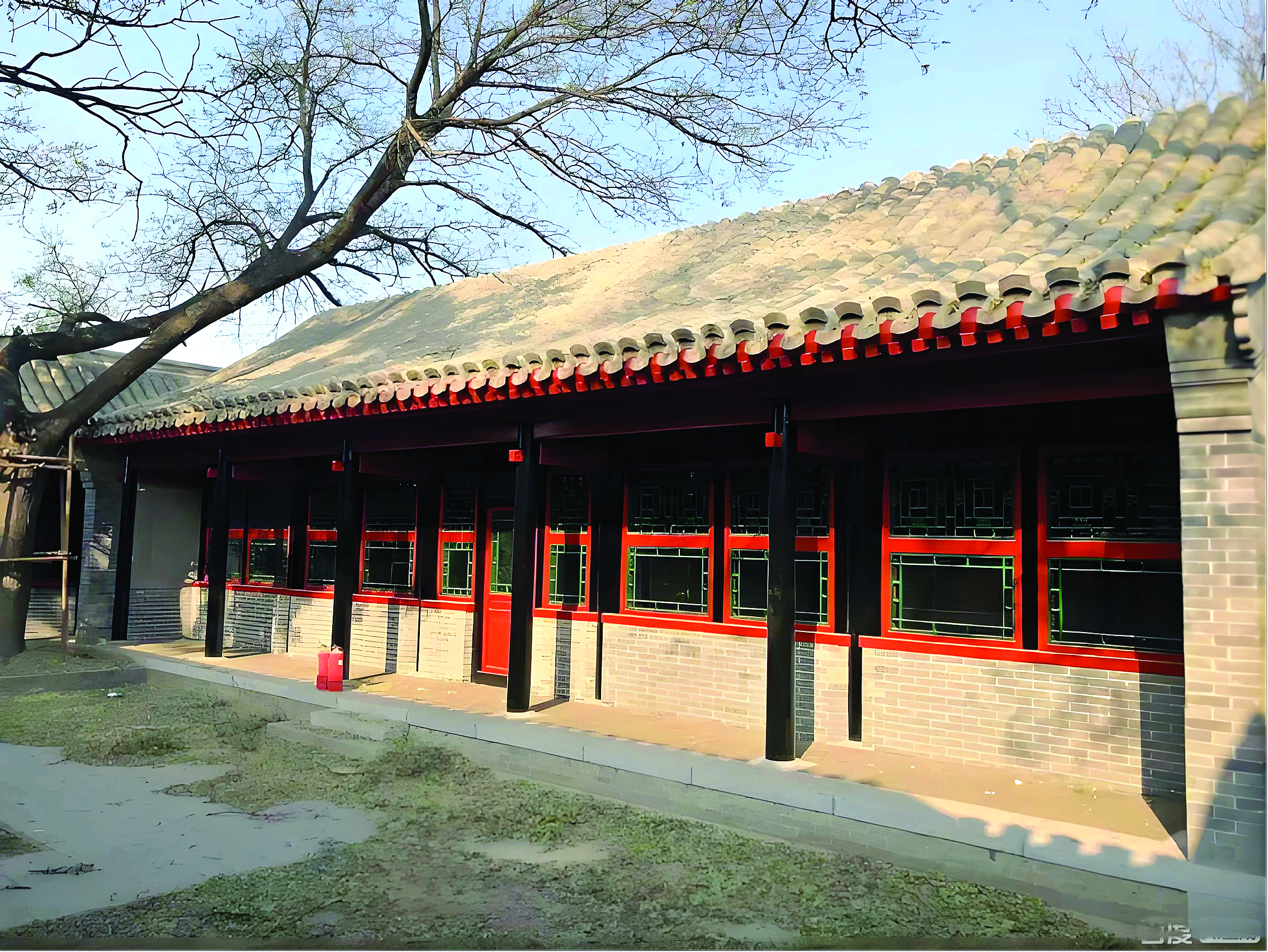     修葺后的北京惠州会馆。