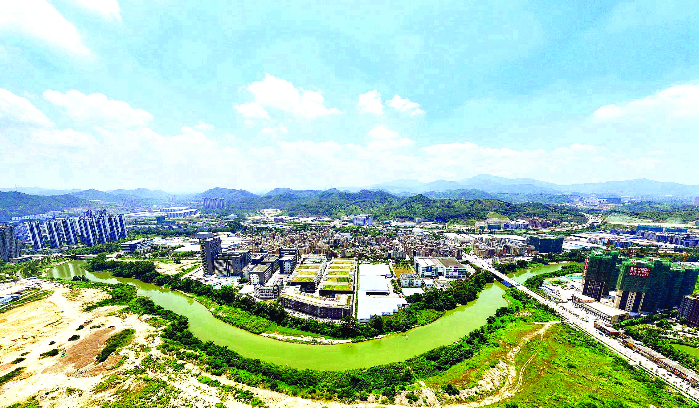     位于三和街道的惠阳(象岭)智慧科技产业园。