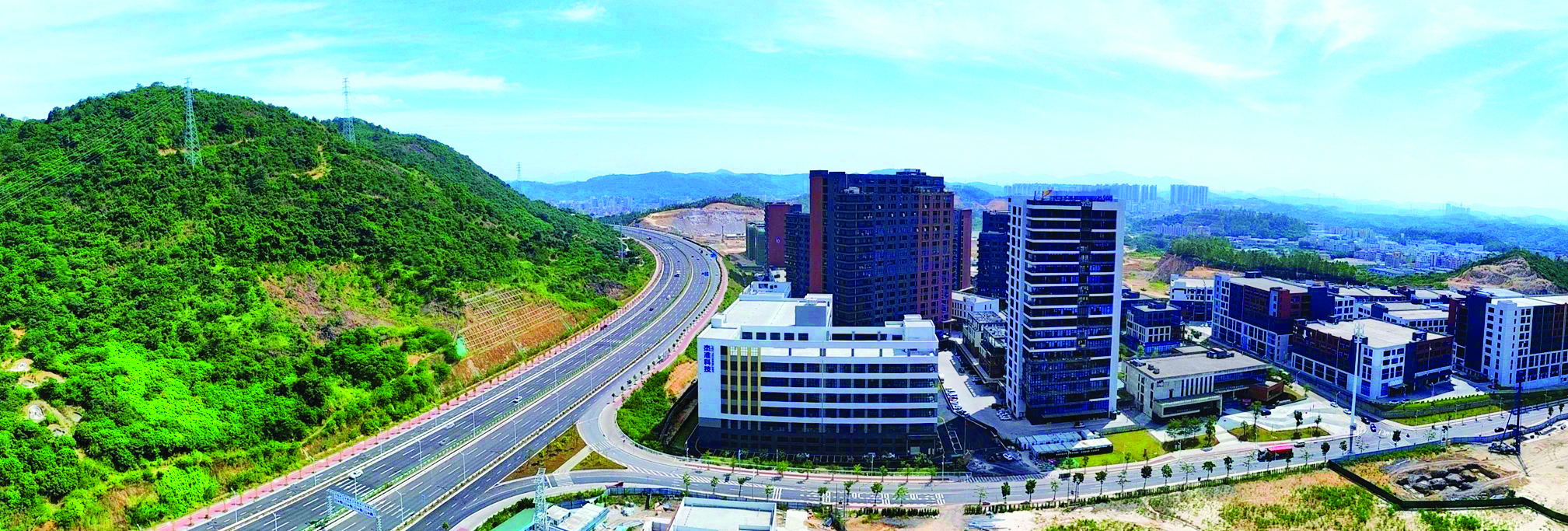     位于新圩镇的惠阳梅龙湖智能制造产业新城。惠州日报记者许文昌 摄