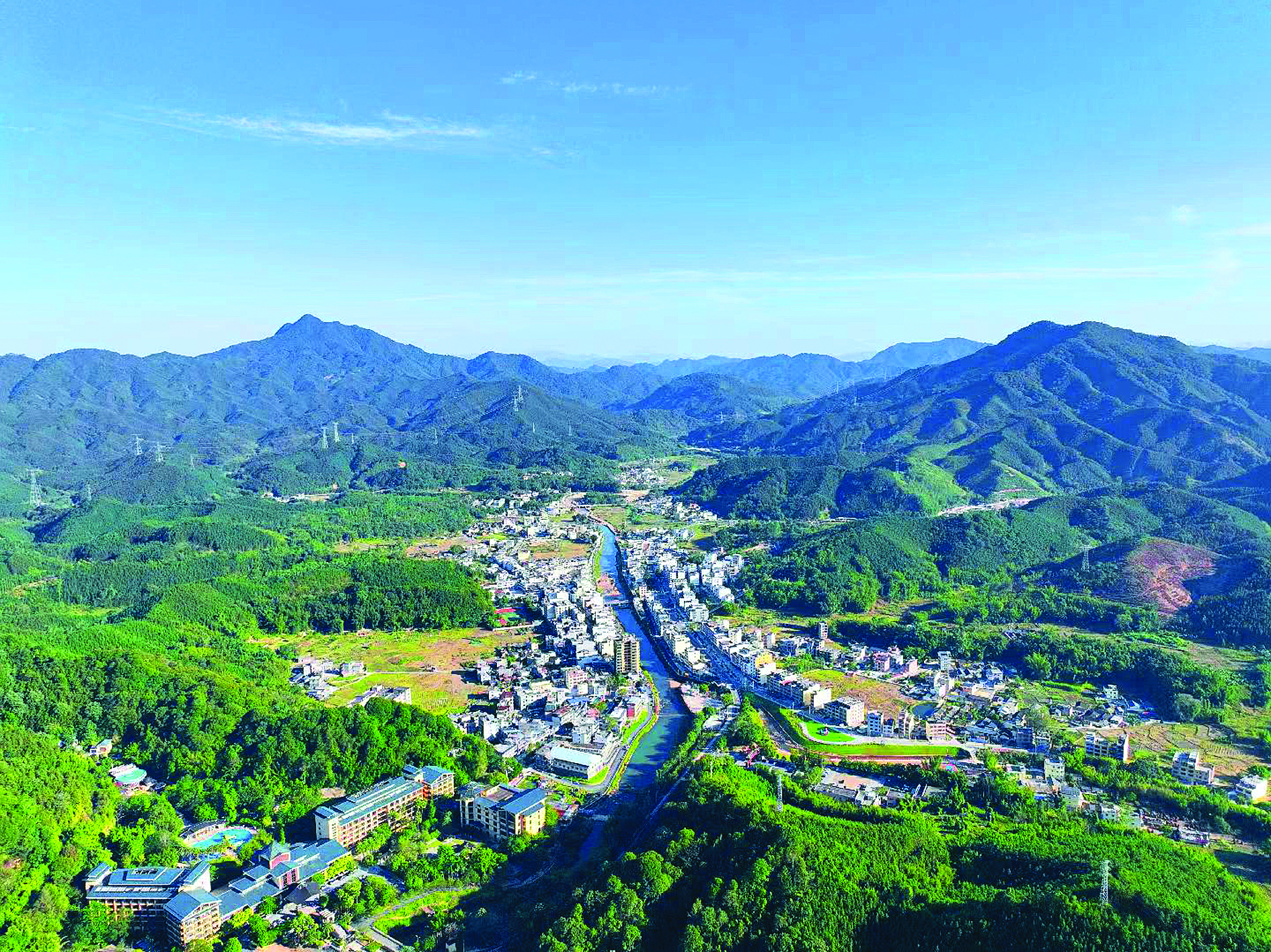     地派镇风貌。本组图片 惠州日报记者黄宇翔 通讯员刘纤纤 摄