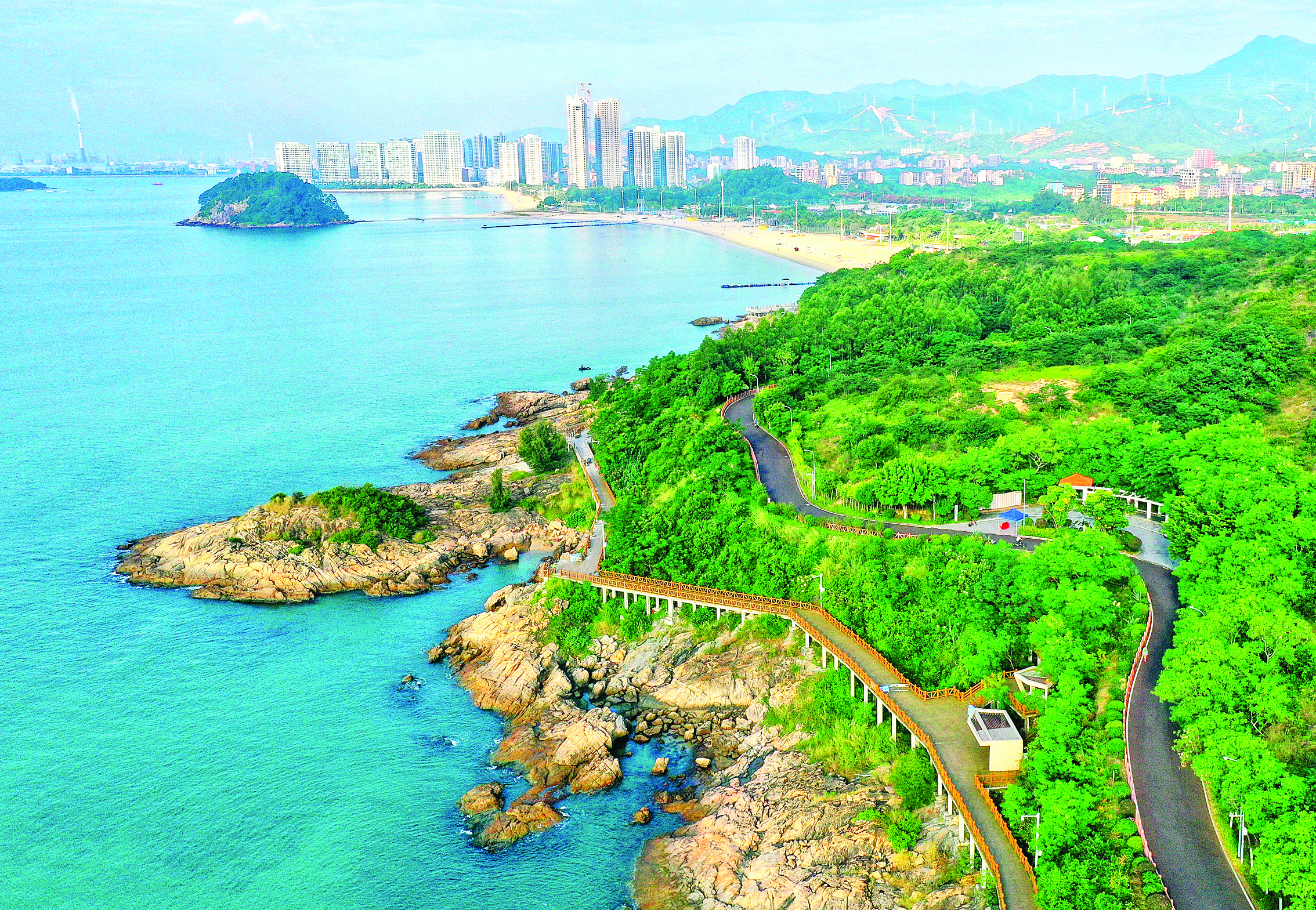     大亚湾霞涌滨海旅游度假区风光无限。本版图片（除署名外） 惠州东江图片社供图