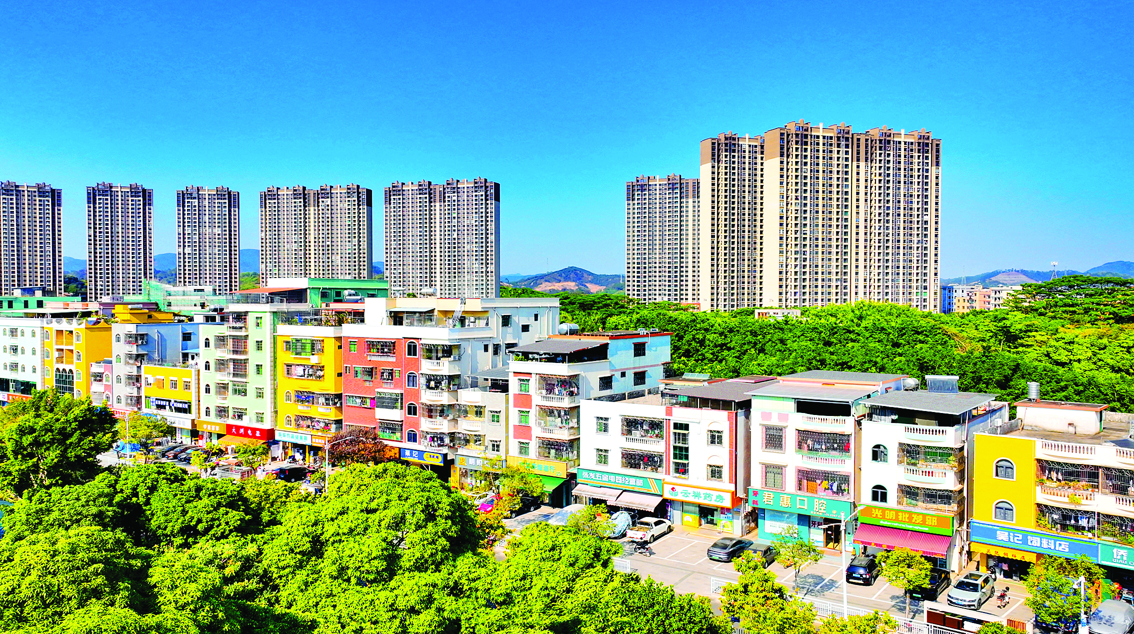     潼侨镇宜居宜业。  本组图片 通讯员徐惠德 摄