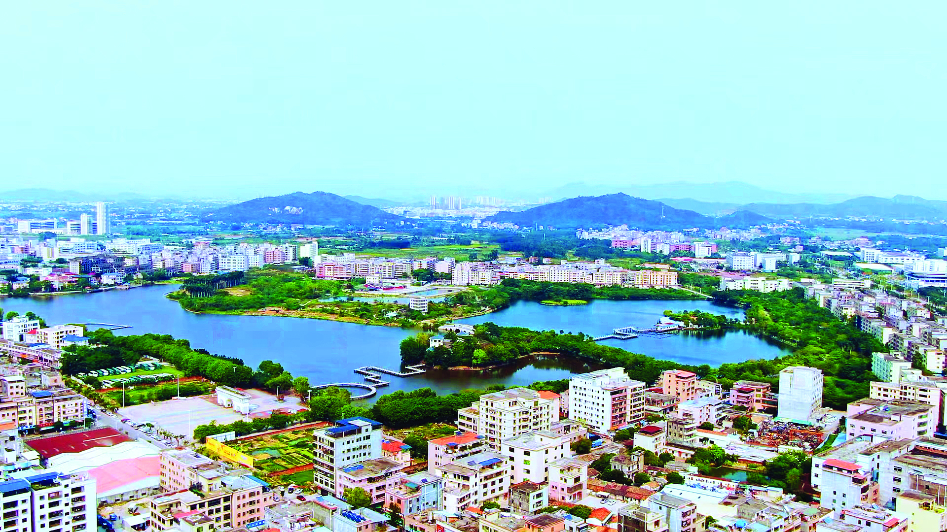     “产业新城、品质水口”展新貌。惠州日报记者谢菁菁 通讯员陈巧梅 摄