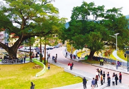     麻榨镇中心村成热门打卡地。