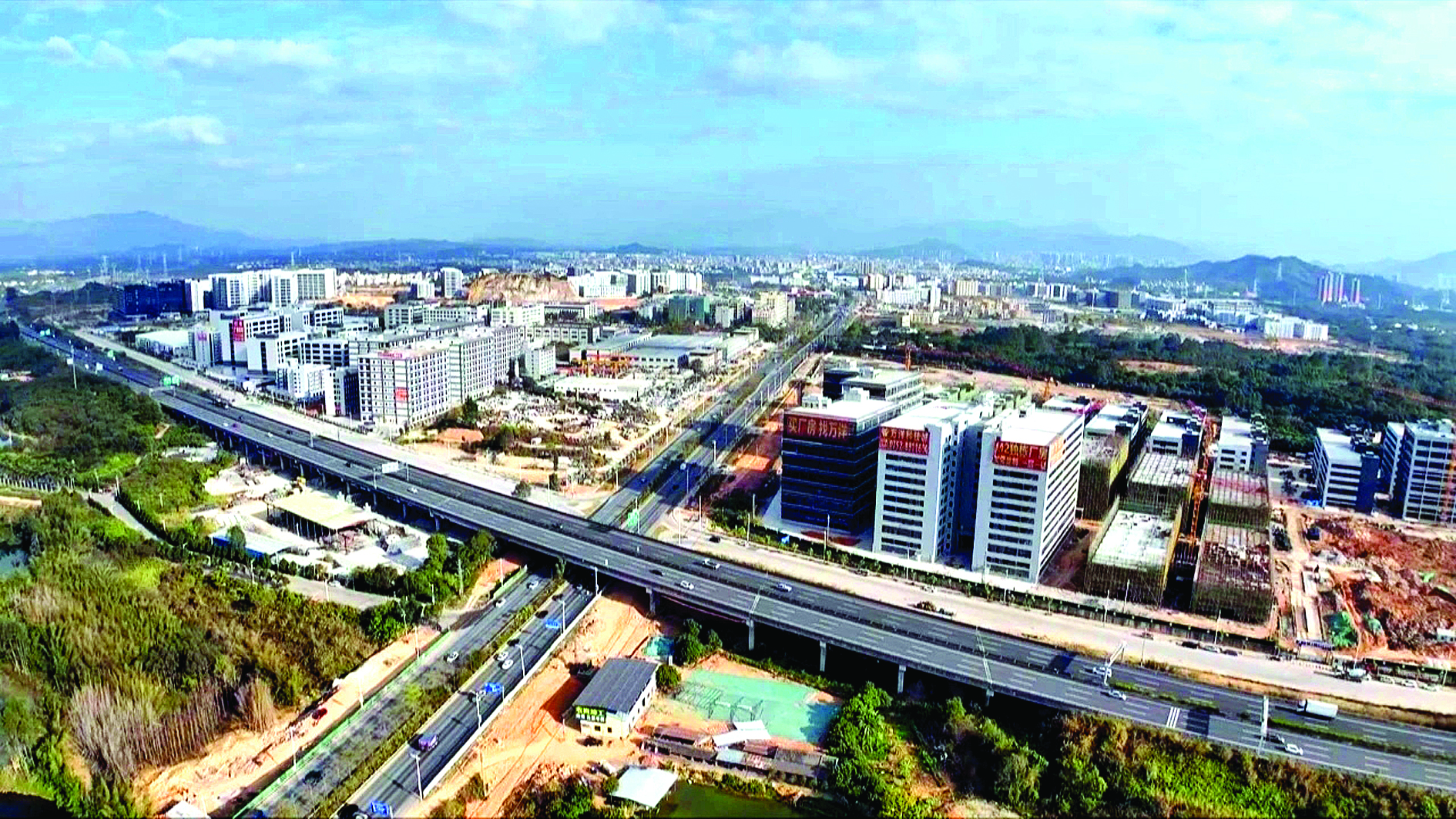     惠州惠东产业园区全力推动项目建设。惠州东江图片社供图