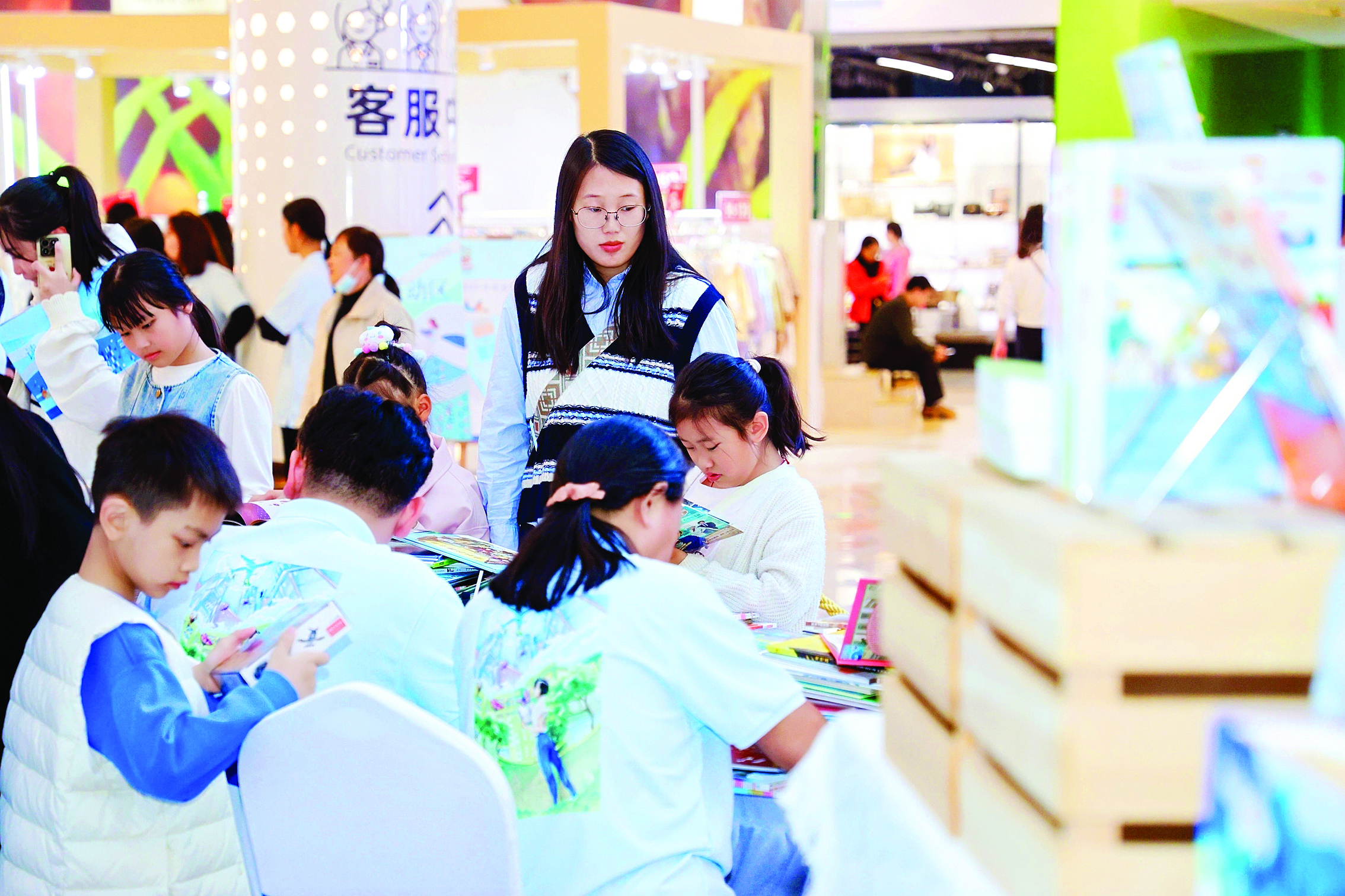     读书节人气火爆。