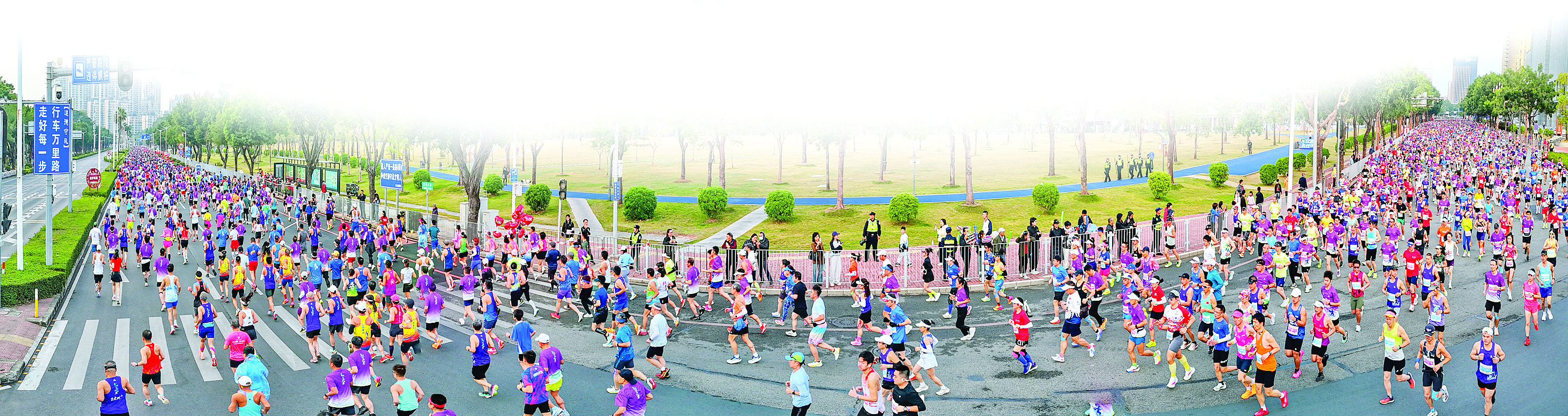     TCL·2025惠州马拉松吸引13000名跑者参加。
