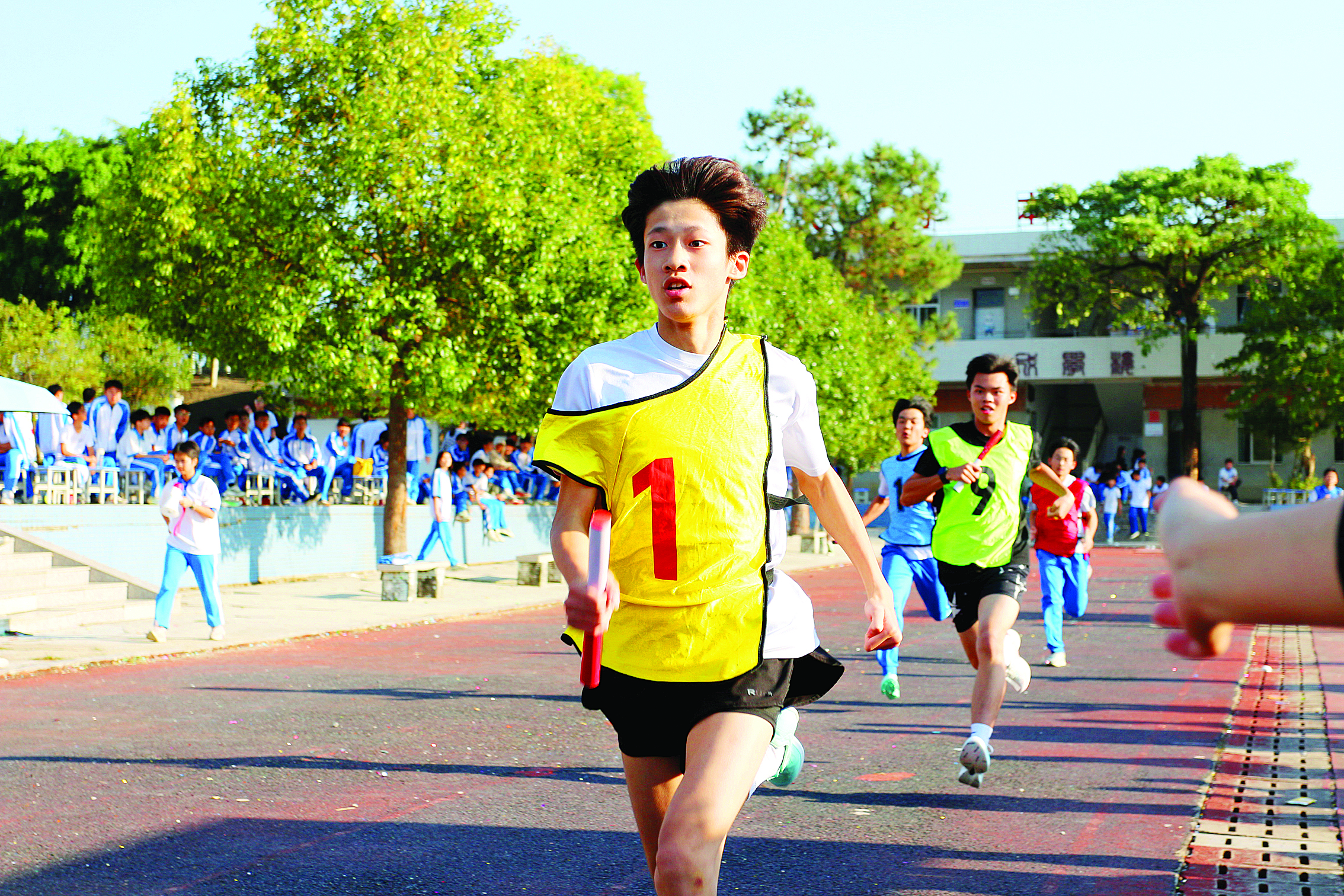     学校致力于让每个孩子都成为最好的自己。    学校供图