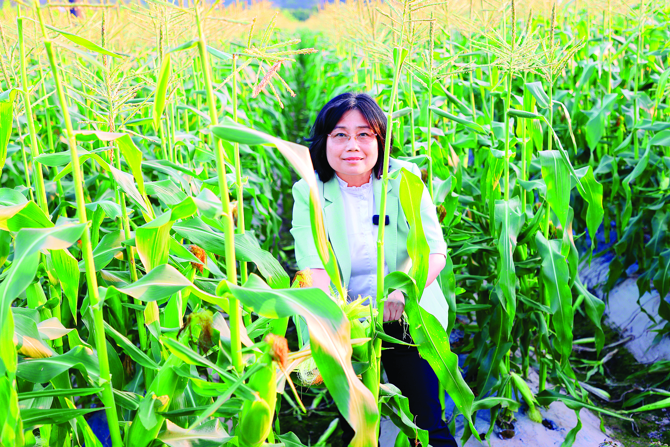     王国莉。 惠州日报记者王建桥 摄