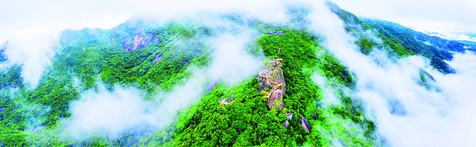     罗浮山风景区。 惠州东江图片社供图