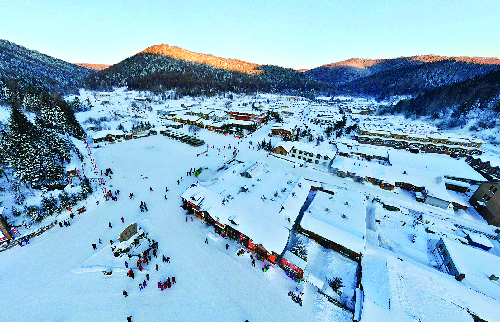 <p>    雪乡。</p>