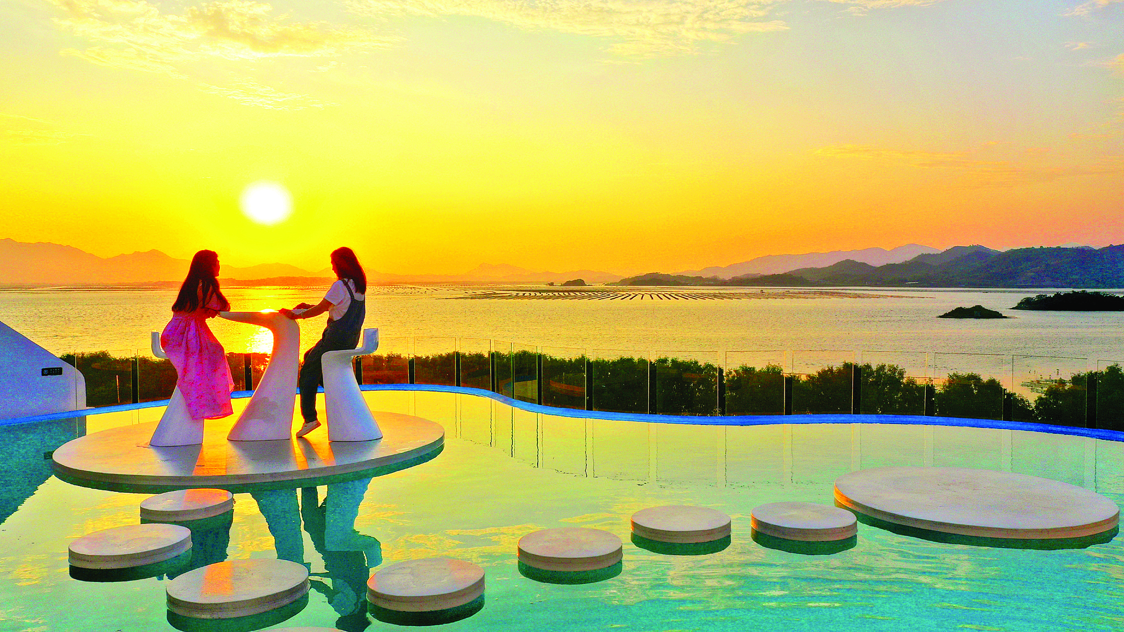 <p>    惠东县盐洲岛景色迷人。惠州东江图片社供图</p>