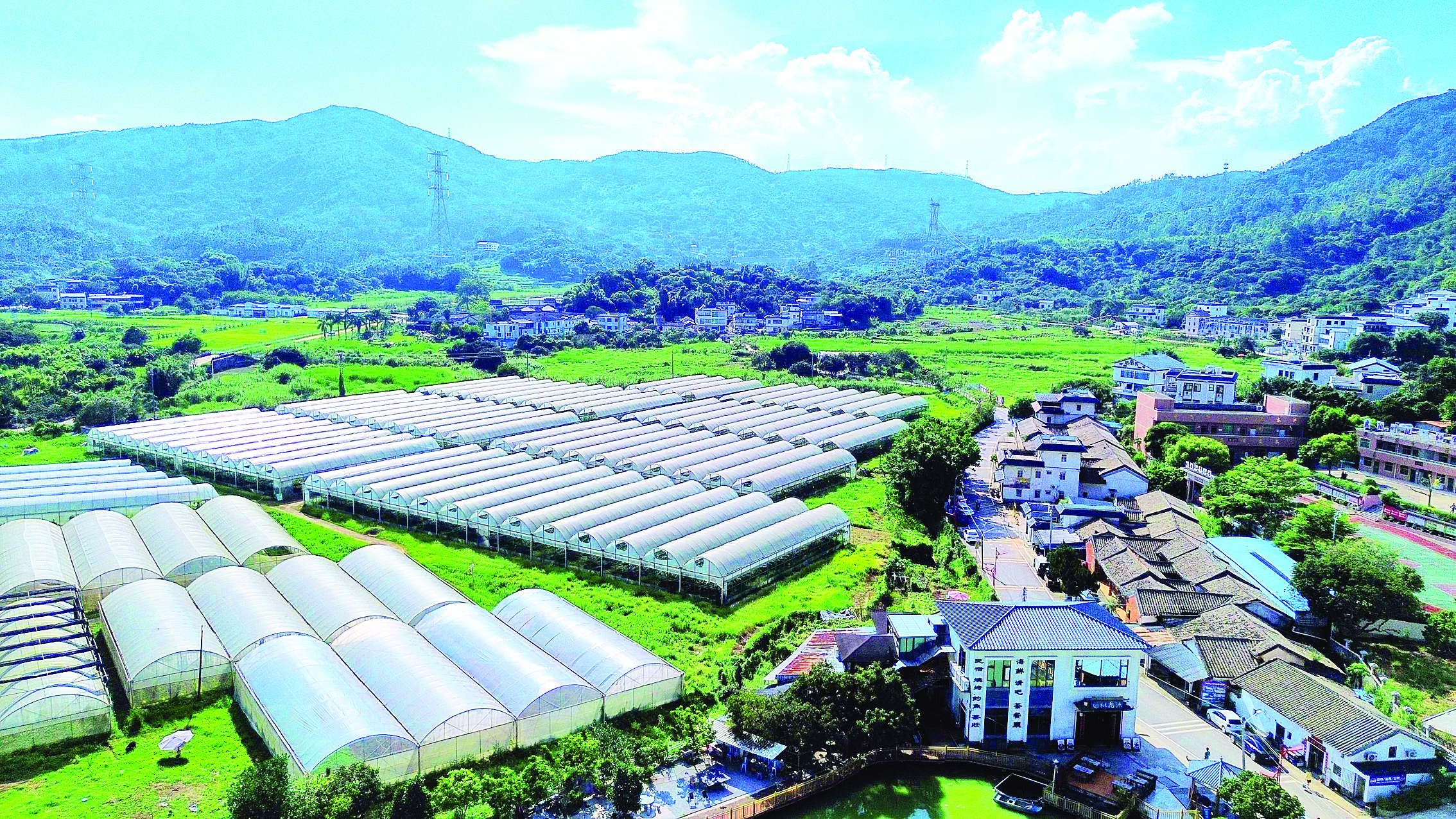     周田村推进“将军故里·红色客乡”美丽乡村走廊建设，提升旅游吸引力。    本组图片 惠州东江图片社供图