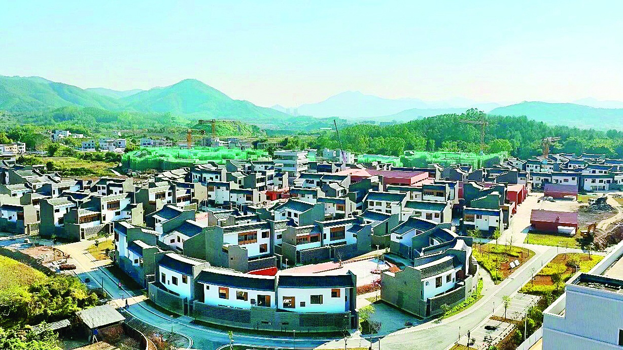     龙江镇“未来乡村”项目。惠州日报记者黄宇翔 通讯员龙融心 摄