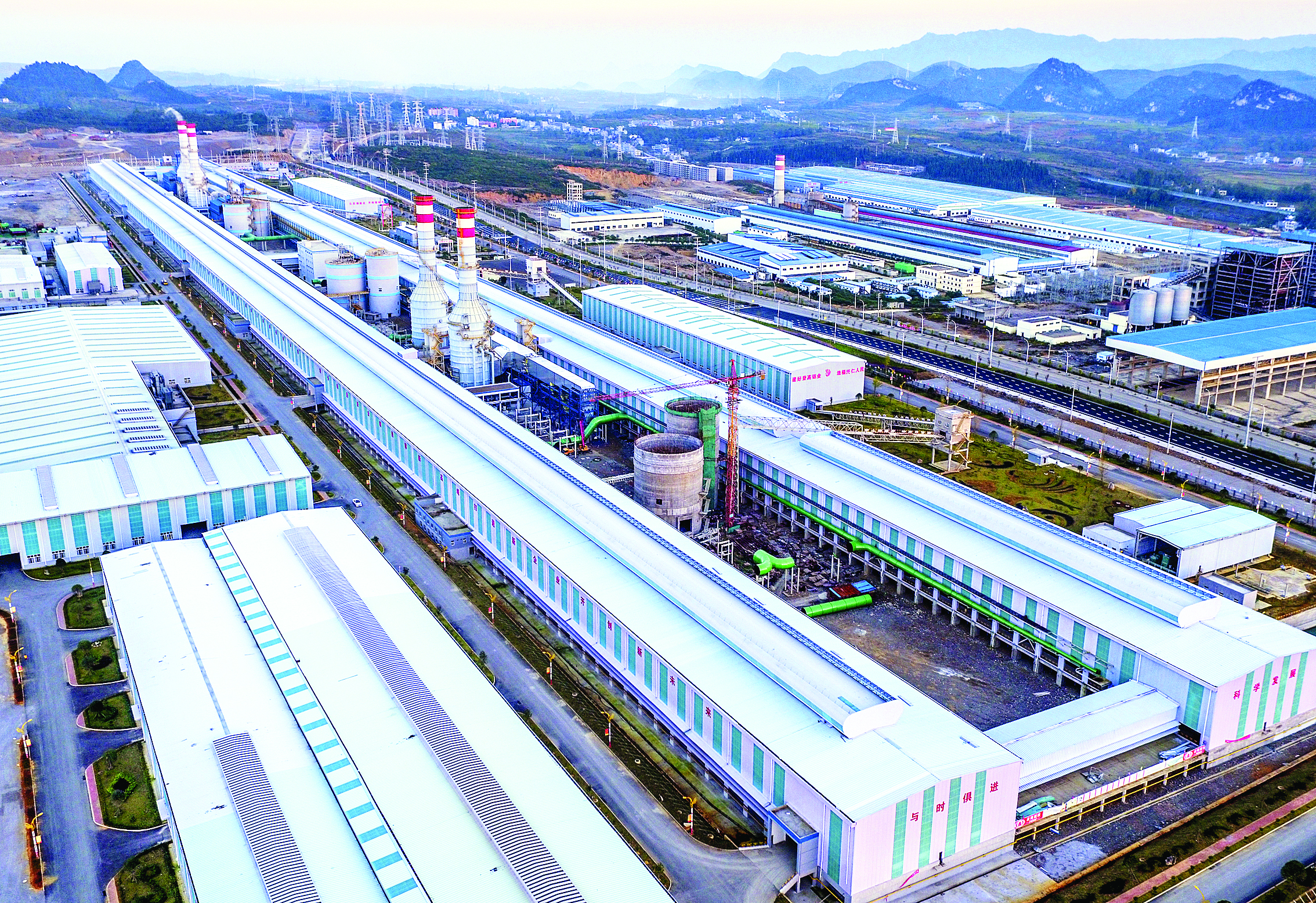 <p>    贵州兴仁登高新材料有限公司。邢贵龙 摄</p>