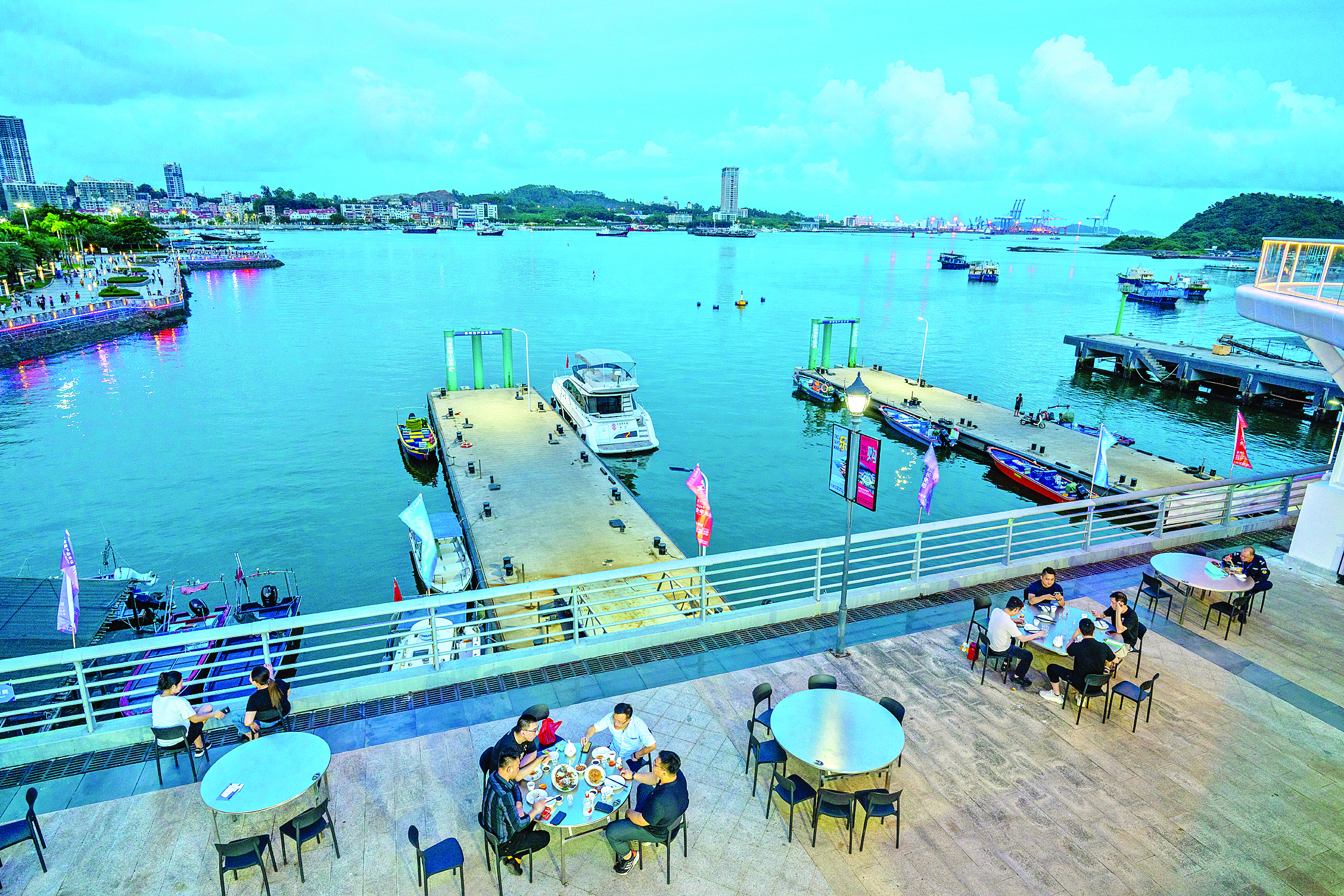     金门塘码头。惠州日报记者周楠 摄