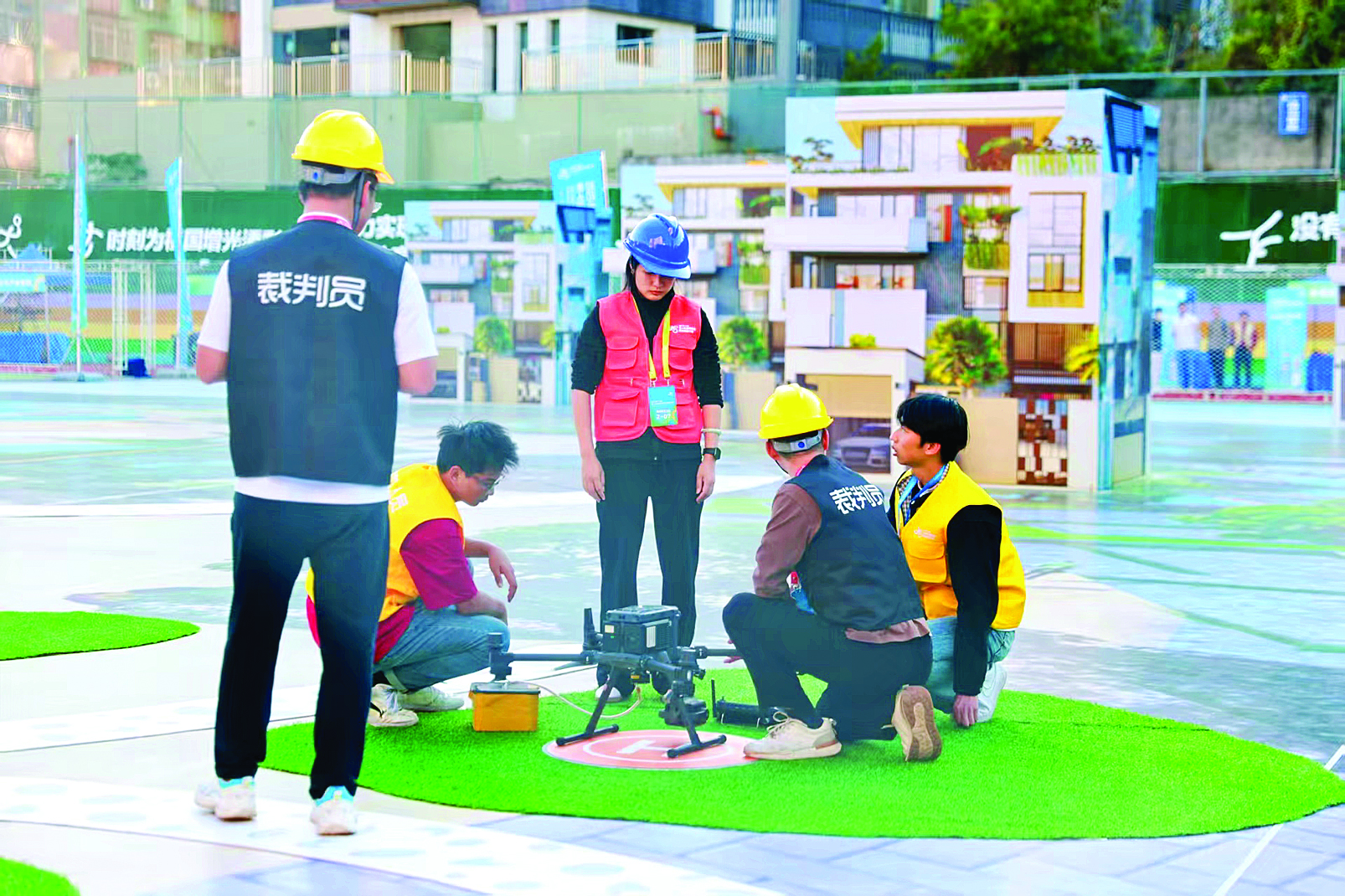     2025年广东省无人机应用技术职业技能大赛。 本版图片 惠州人社局提供