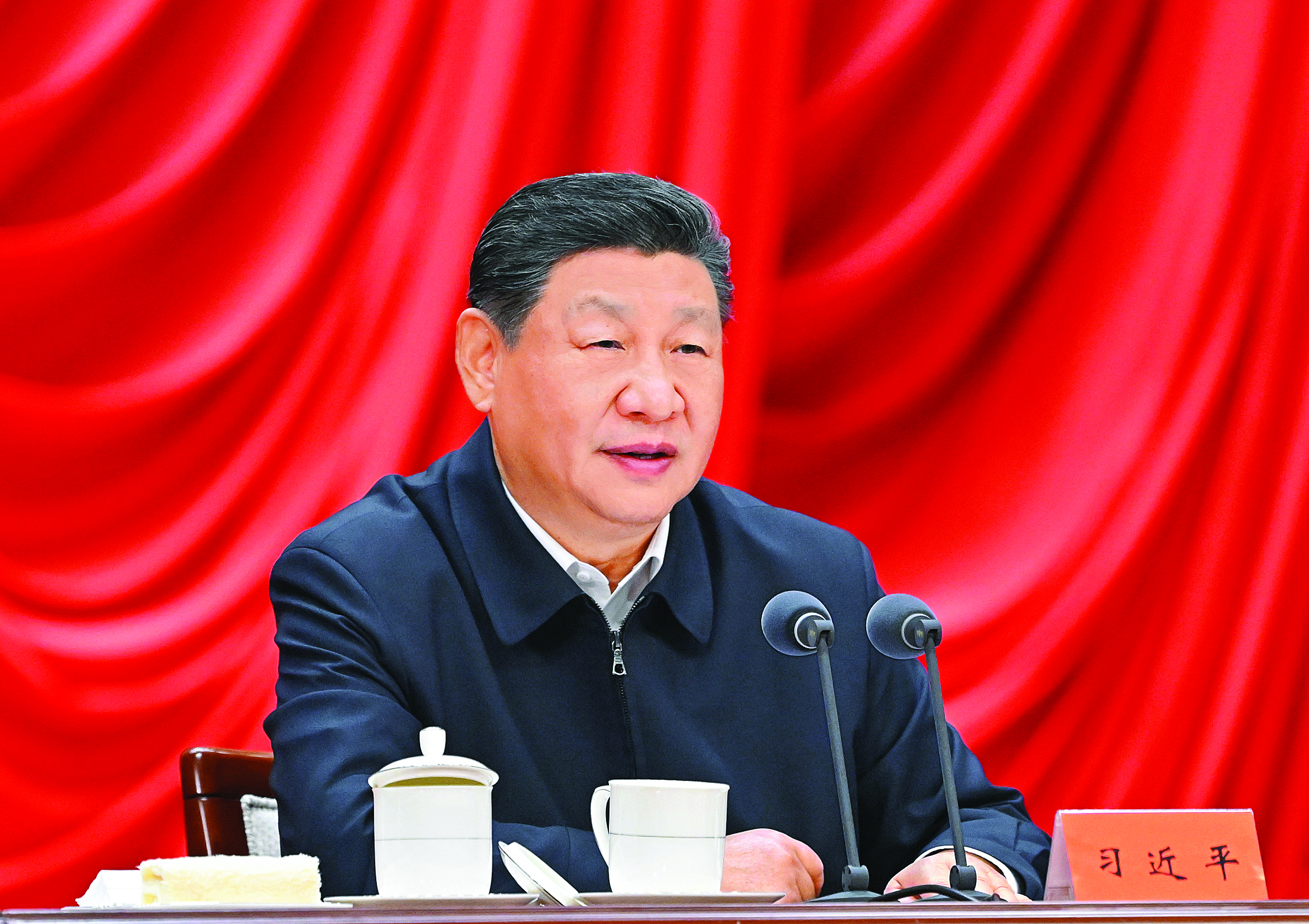     1月20日，省部级主要领导干部学习贯彻党的二十届四中全会精神专题研讨班在中央党校（国家行政学院）开班。中共中央总书记、国家主席、中央军委主席习近平在开班式上发表重要讲话。新华社发