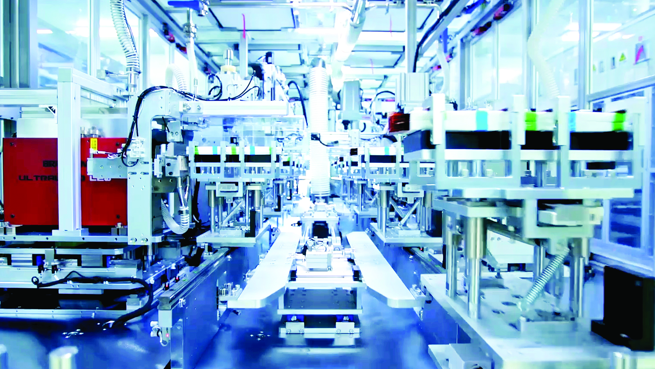     亿纬锂能生产车间。惠州日报记者汤渝杭 摄