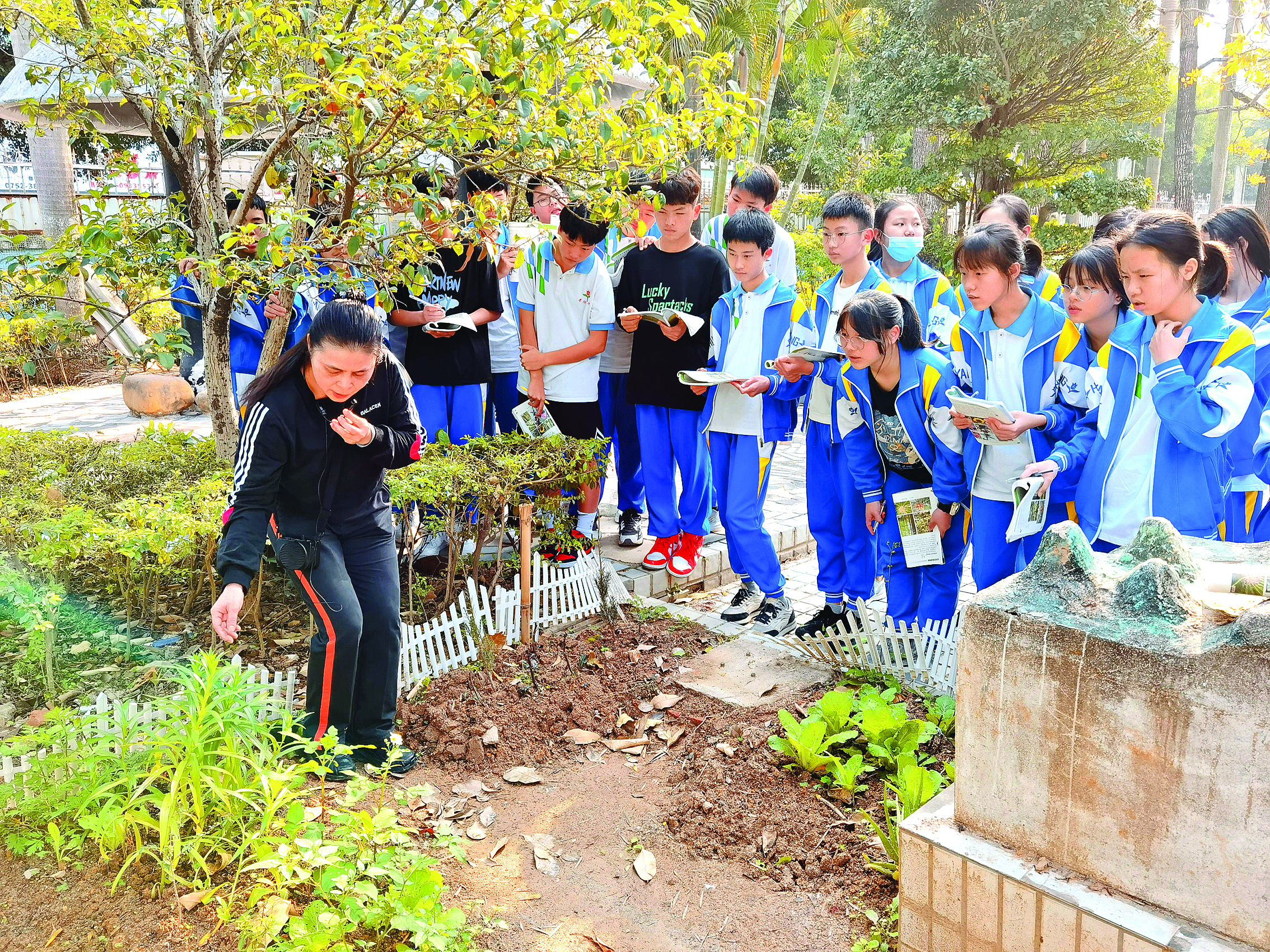     劳动教育是惠阳一中“五育并举”的重要抓手。