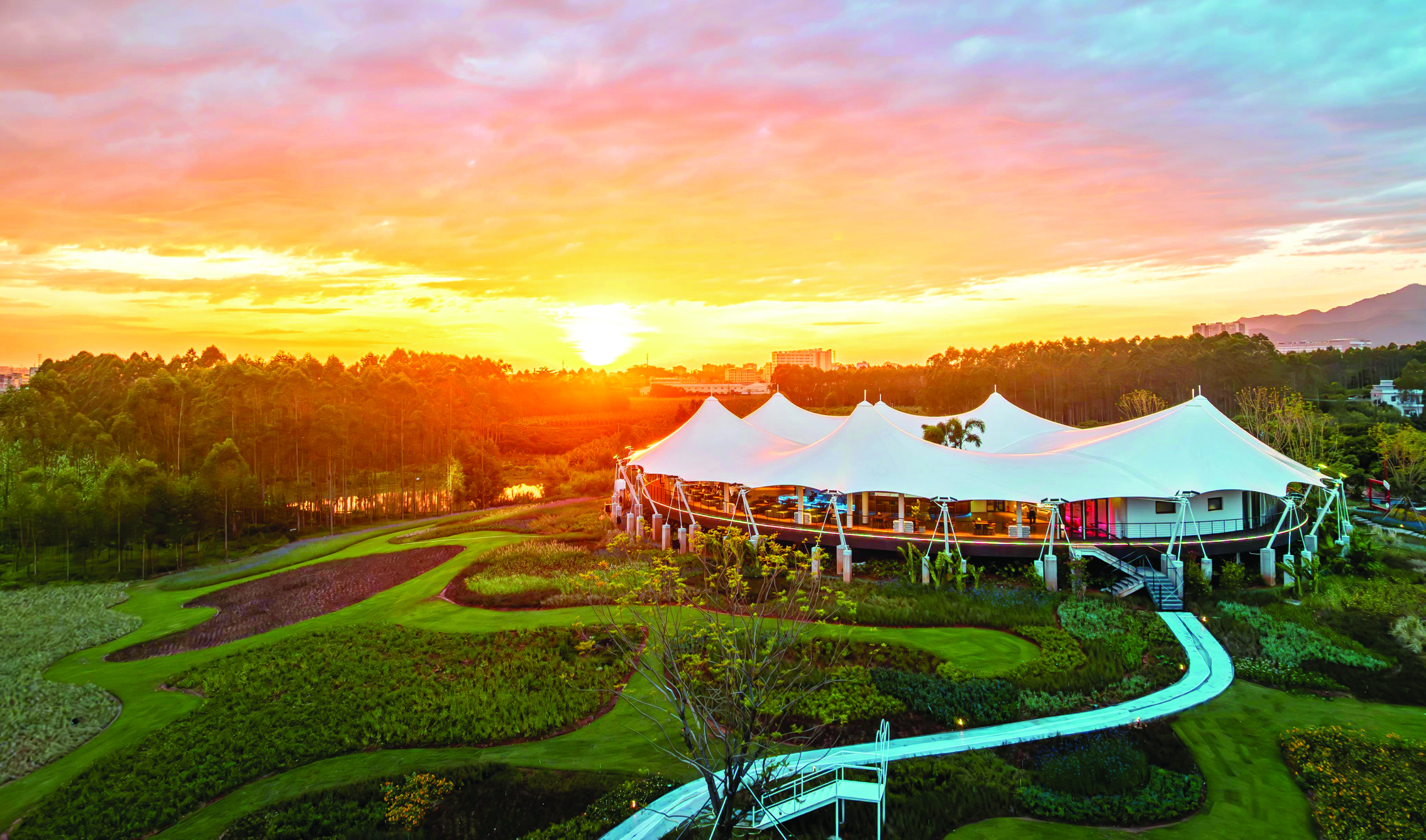     惠州罗浮山山夏农场。                                          惠州东江图片社供图