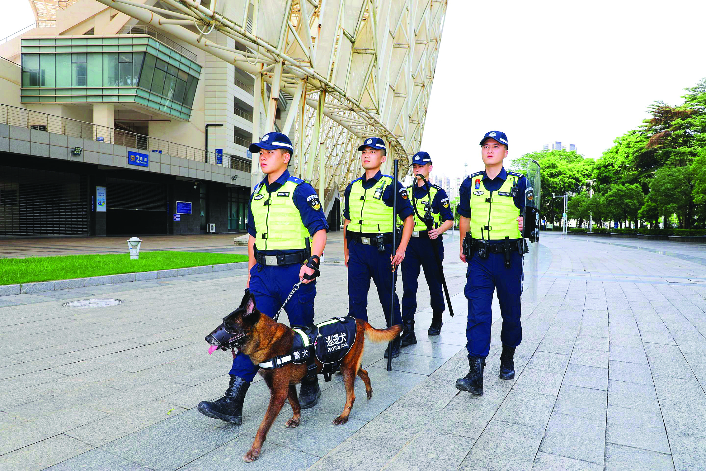     惠州公安机关搭建“三圈三层五巡防”安保体系，营造平安祥和的社会治安环境。惠公宣供图
