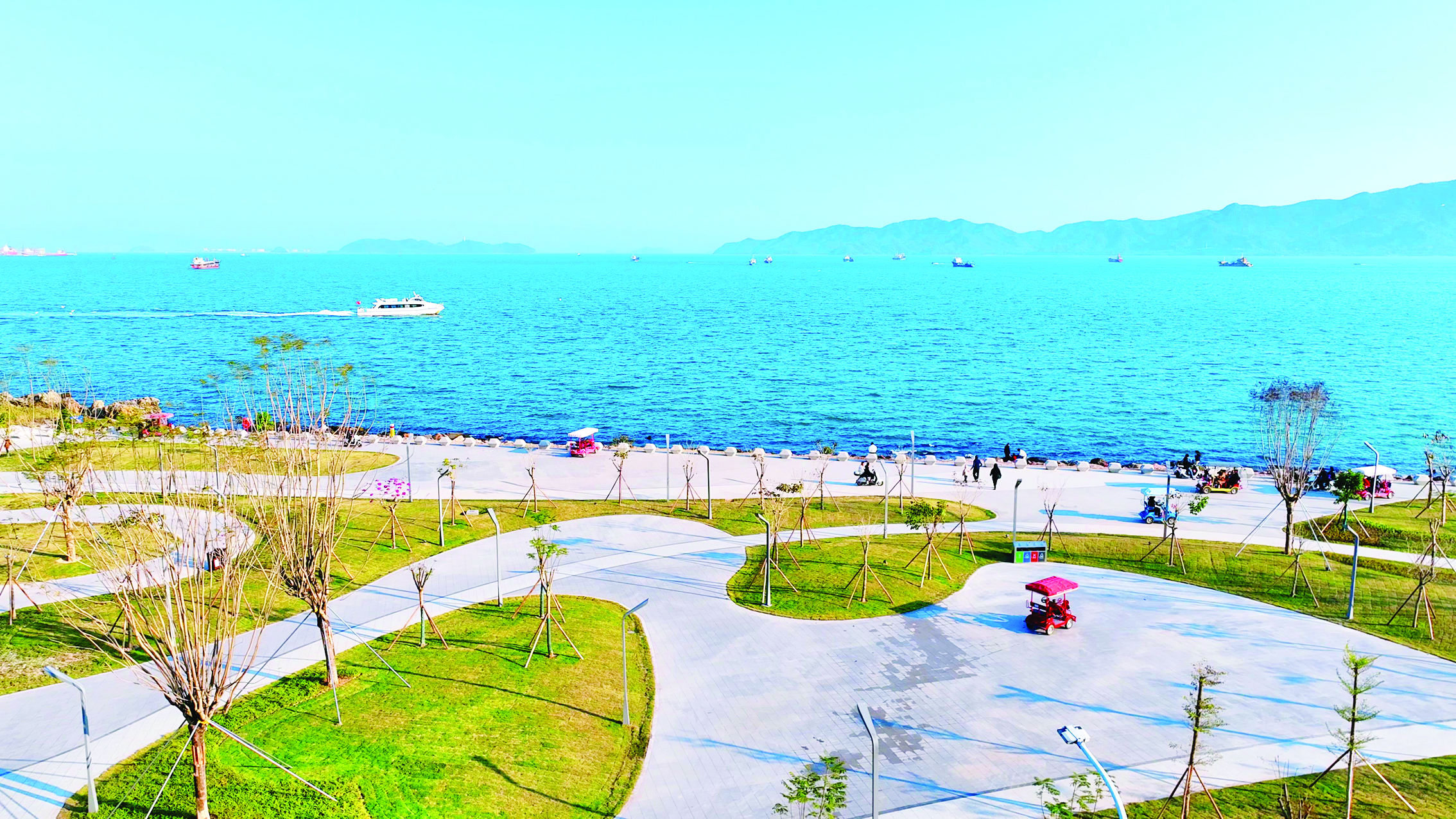     澳头翱翔广场。惠州日报记者谢伟鑫 摄